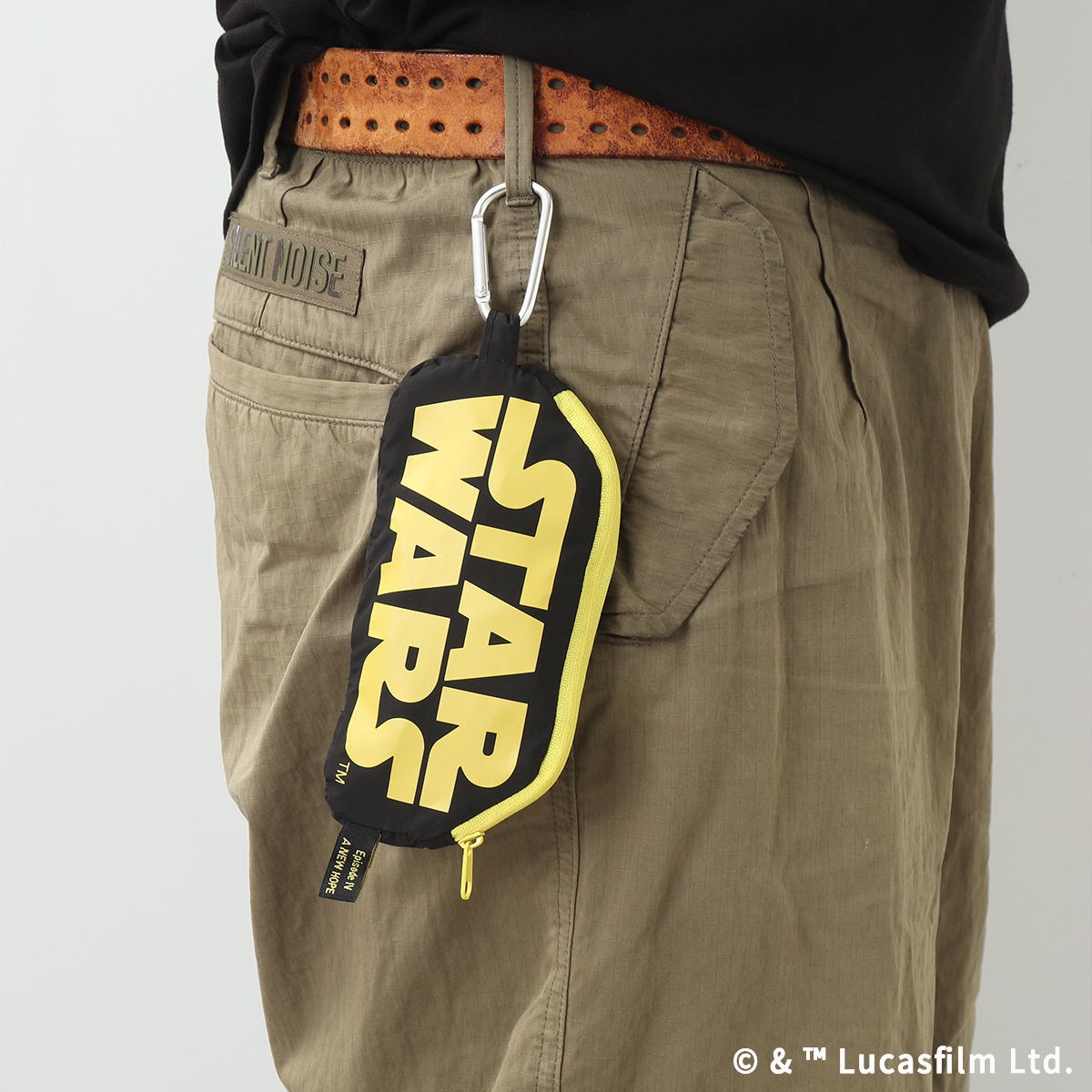 STAR WARS ロゴ・オープニングクロール エピソード4 コンパクトエコバッグ