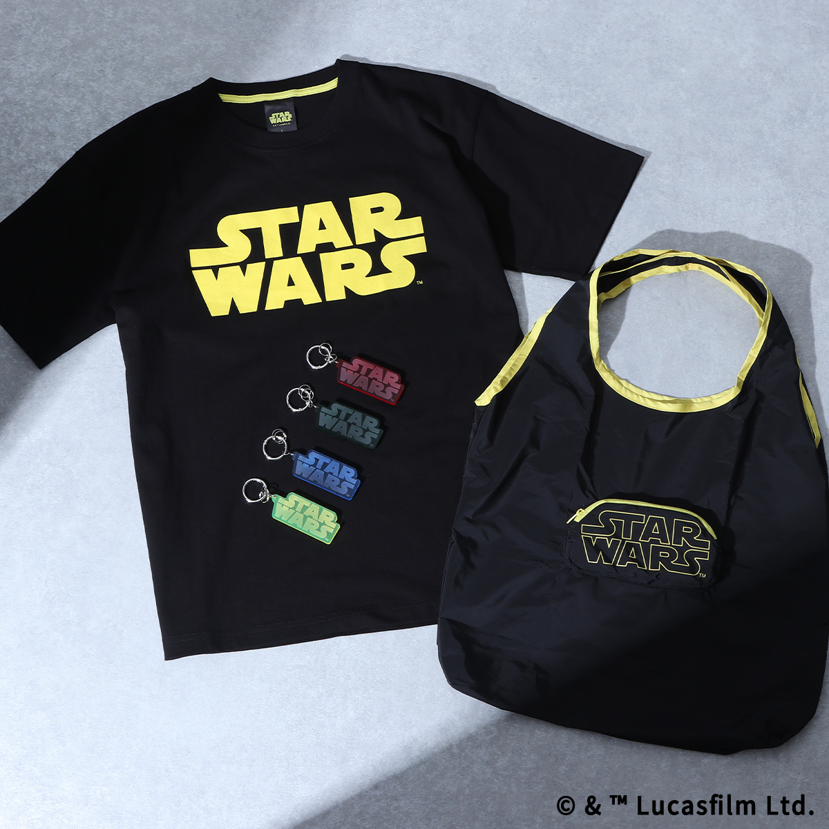 STAR WARS ロゴ・オープニングクロール エピソード4 コンパクトエコ