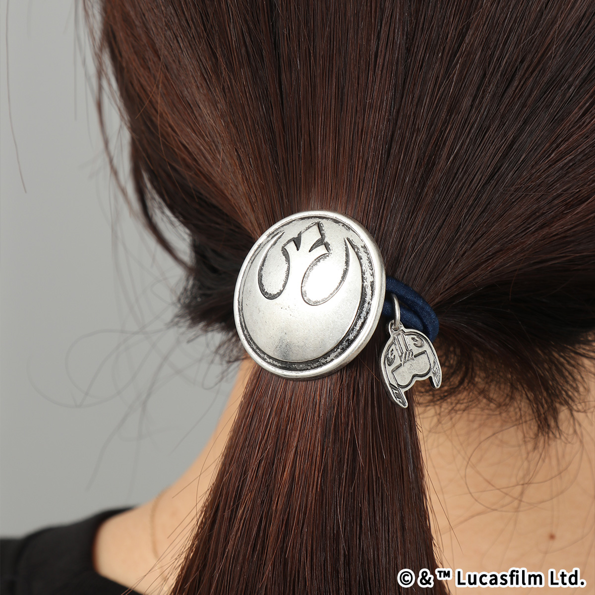 【CHOCO】和レジン ストロベリームーンと蝶ヘアゴムパーツ STAR WARS シンボルコンチョヘアゴム 反乱軍 | スター・ウォーズ