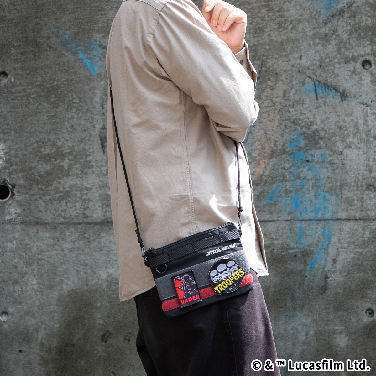 STAR WARS eLab BASIC サコッシュ ブラック