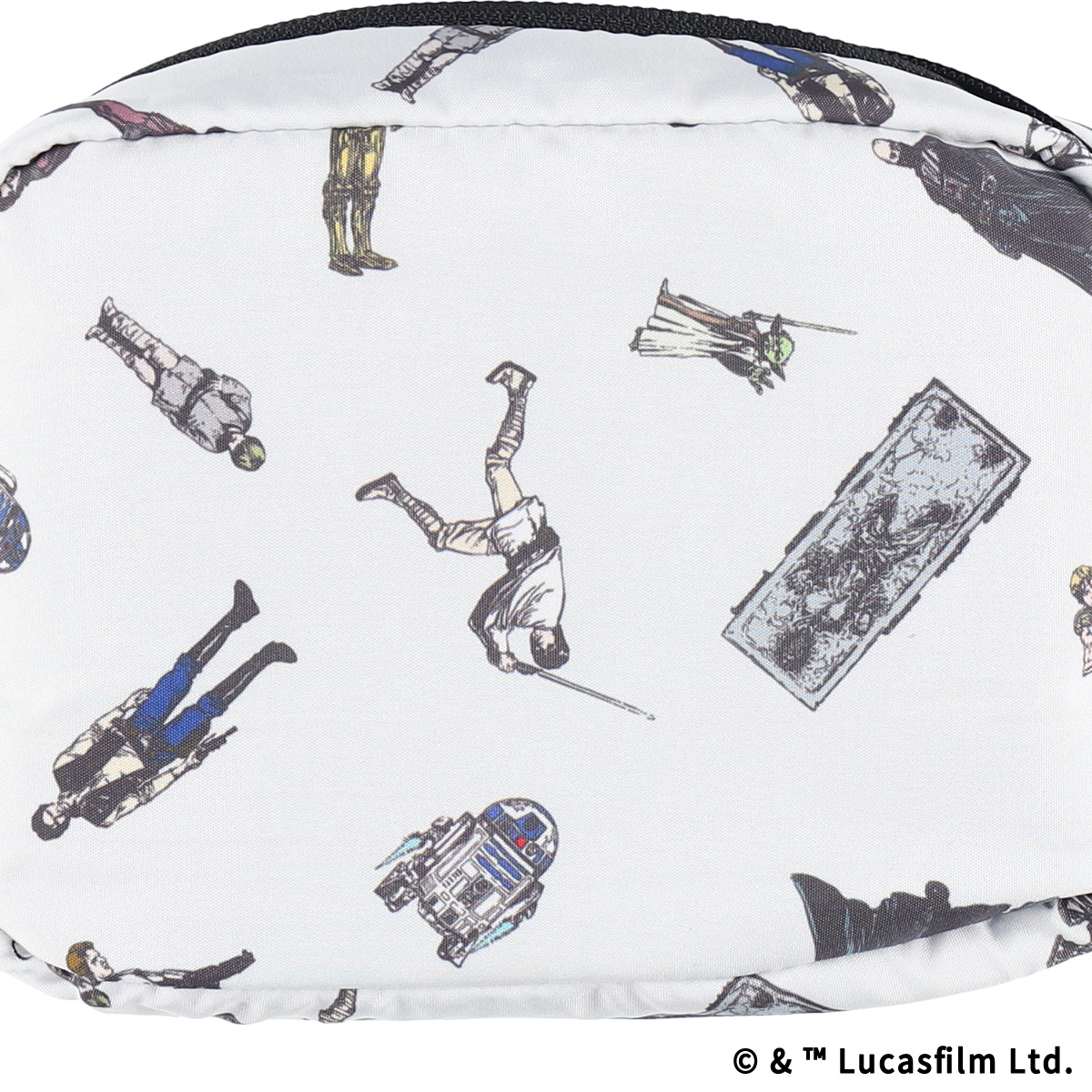 STAR WARS eLab BASIC スクエアポーチ ブラック