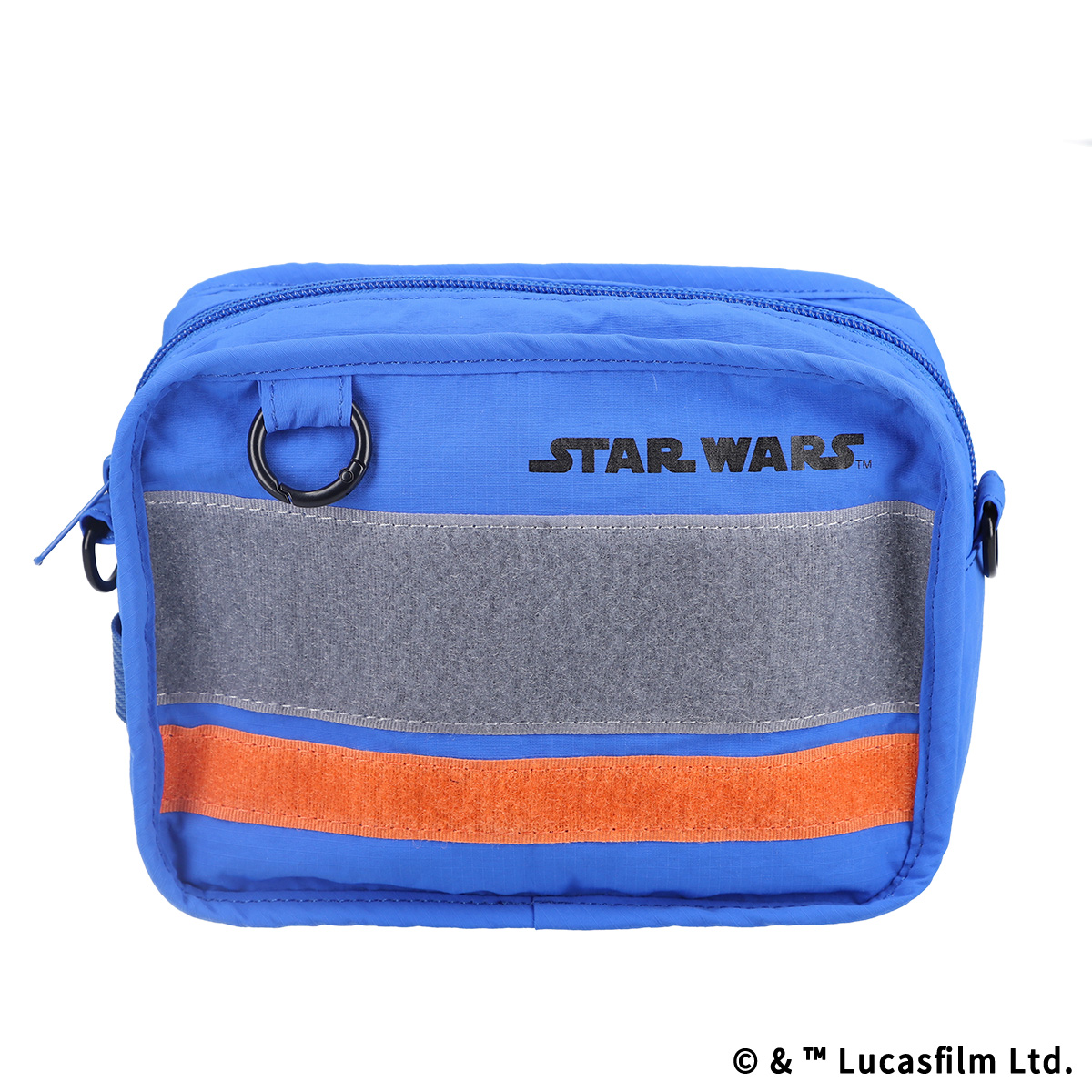 STAR WARS eLab BASIC スクエアポーチ ブルー