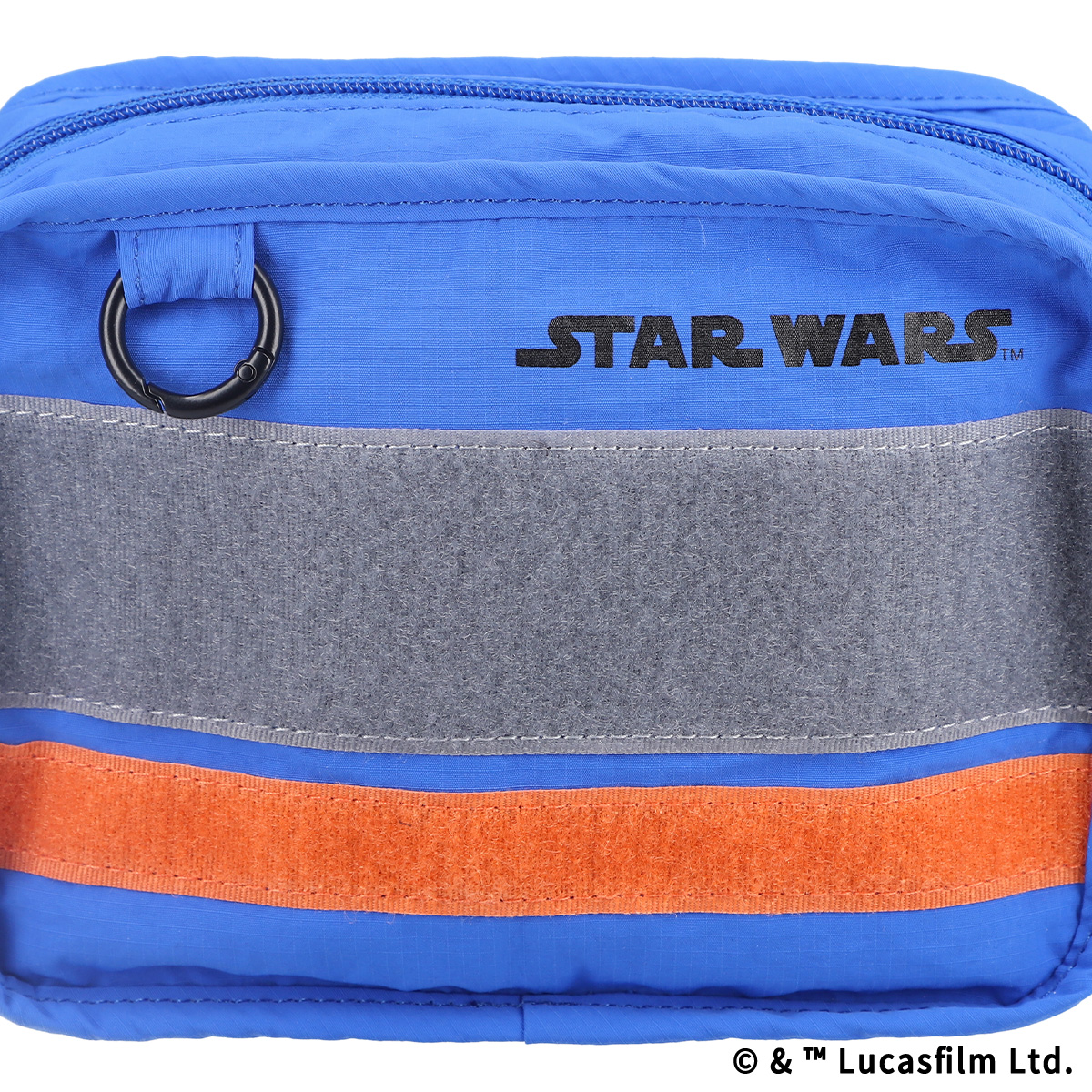 STAR WARS eLab BASIC スクエアポーチ ブルー