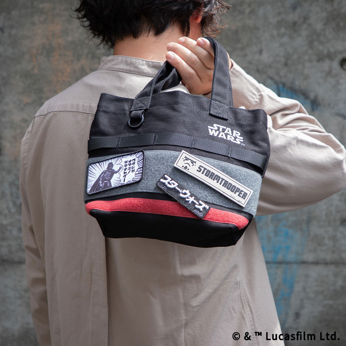 STAR WARS eLab BASIC ミニキャンバストートバッグ ブラック