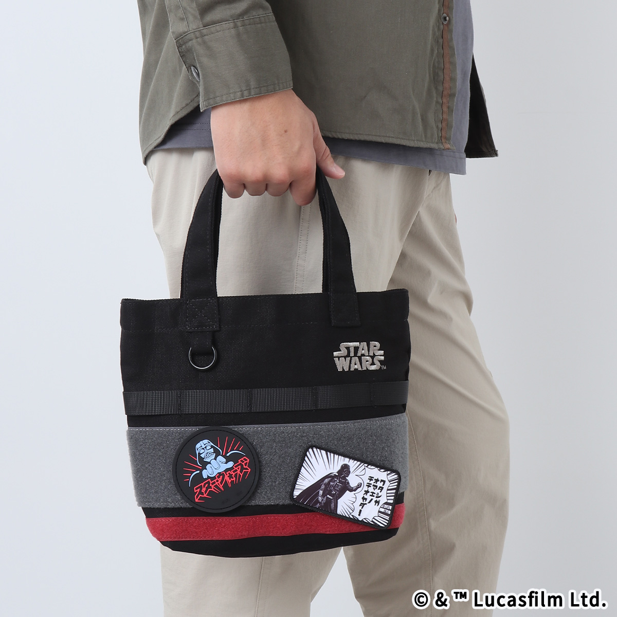 STAR WARS eLab BASIC ミニキャンバストートバッグ ブラック