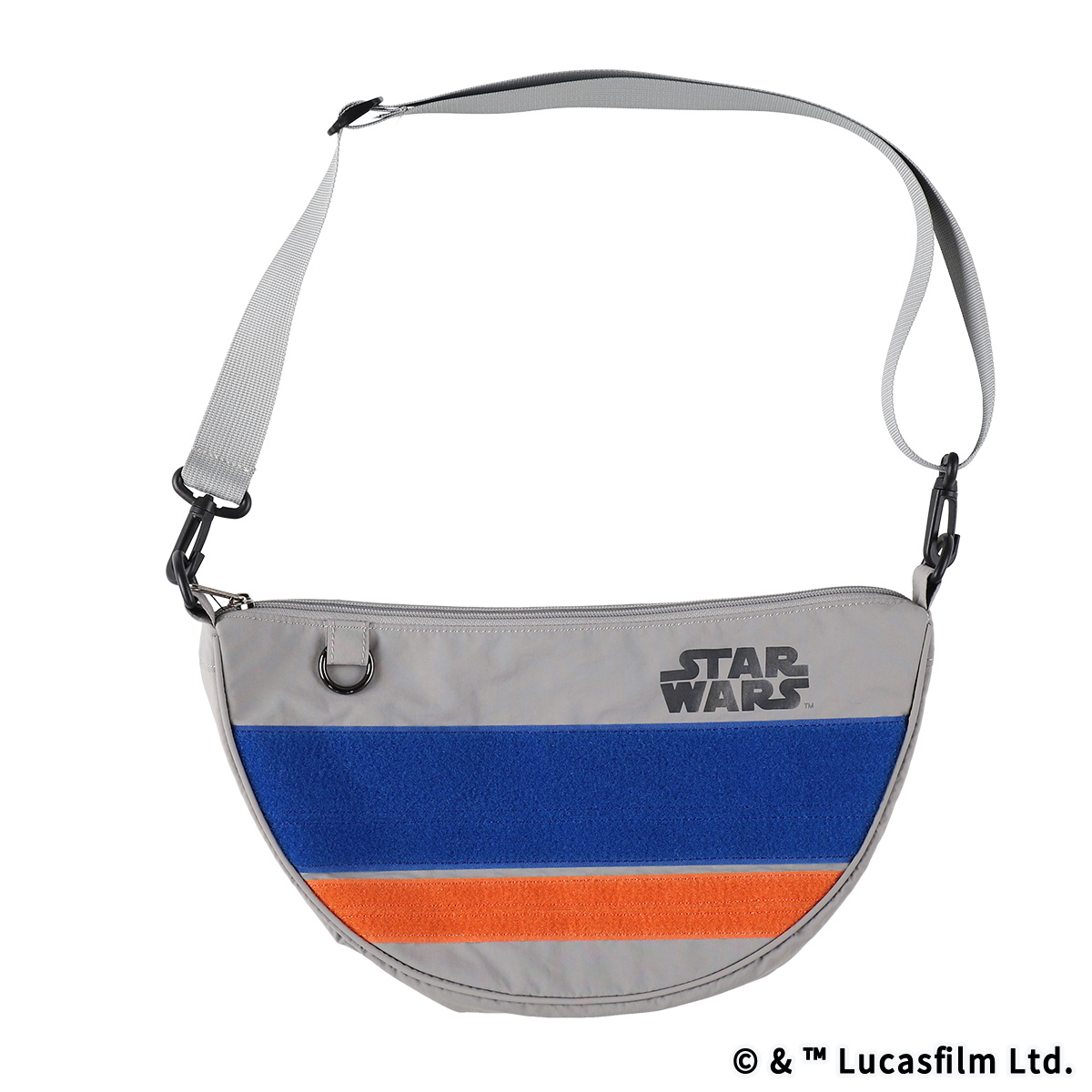 STAR WARS eLab BASIC ラウンドショルダーバッグ グレー