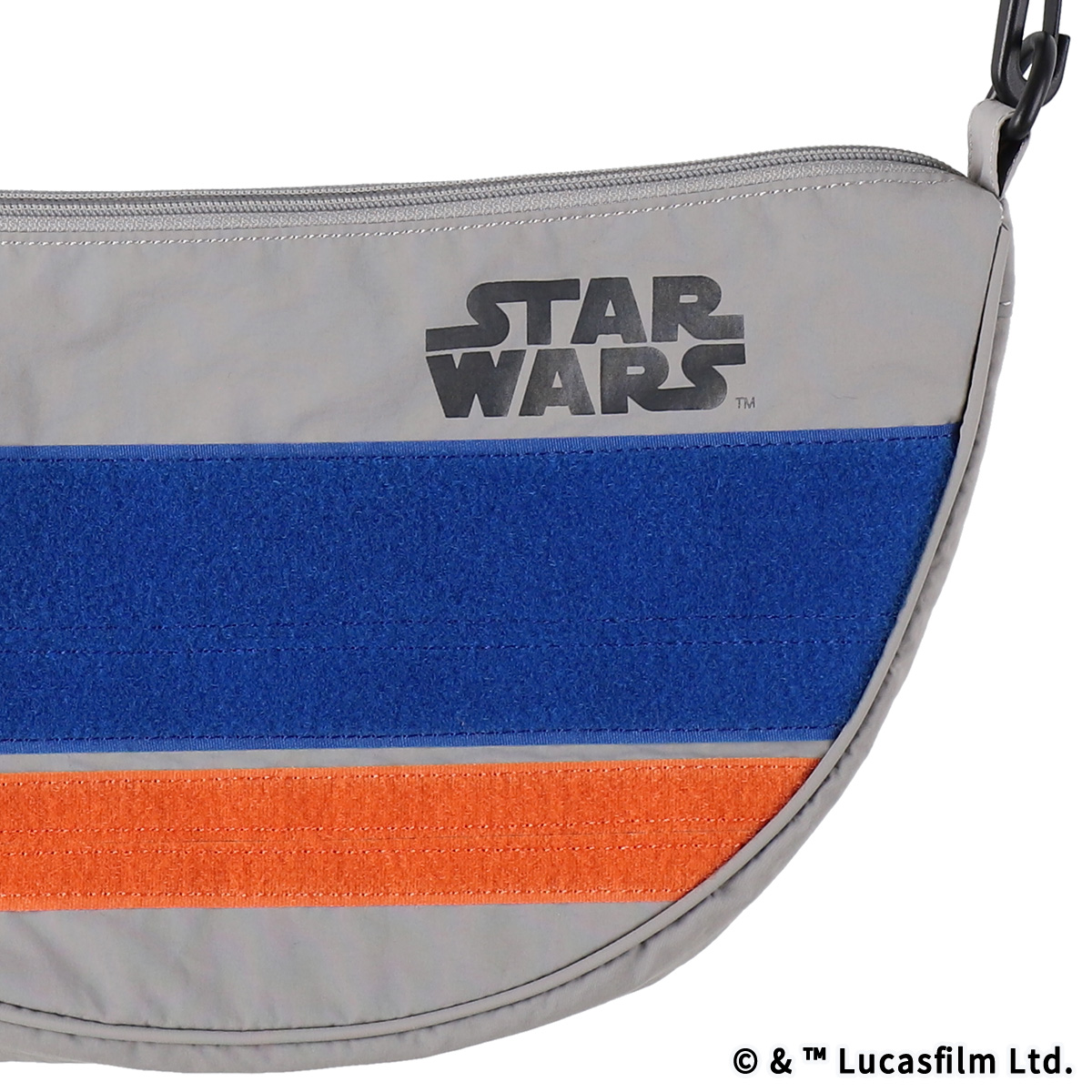 STAR WARS eLab BASIC ラウンドショルダーバッグ グレー