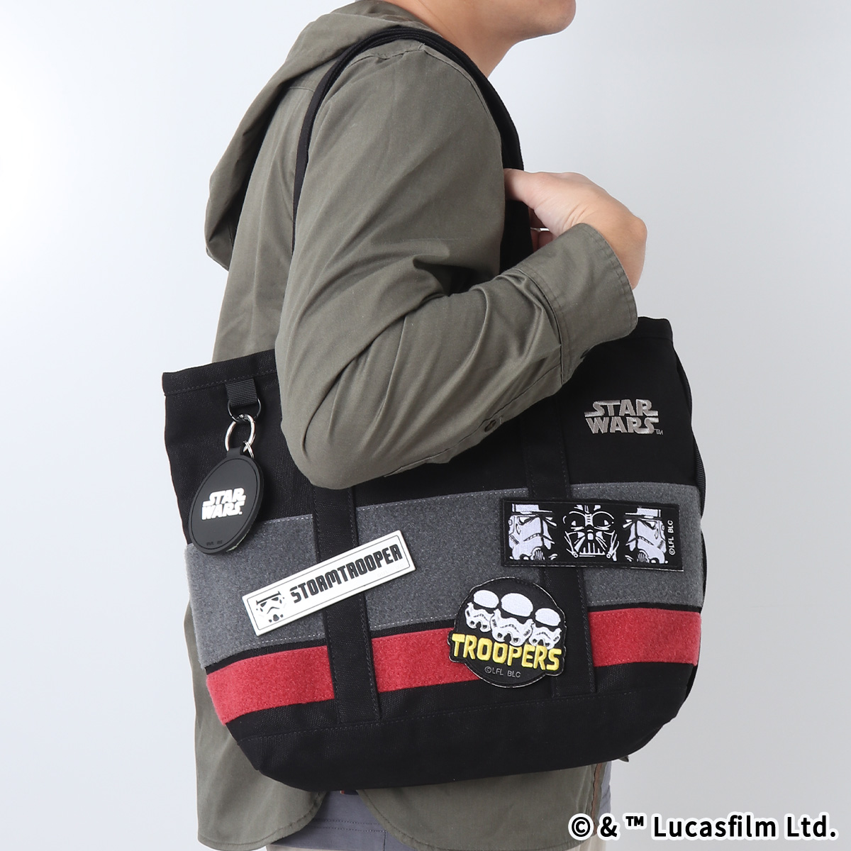 STAR WARS eLab BASIC キャンバストートバッグ ブラック | スター