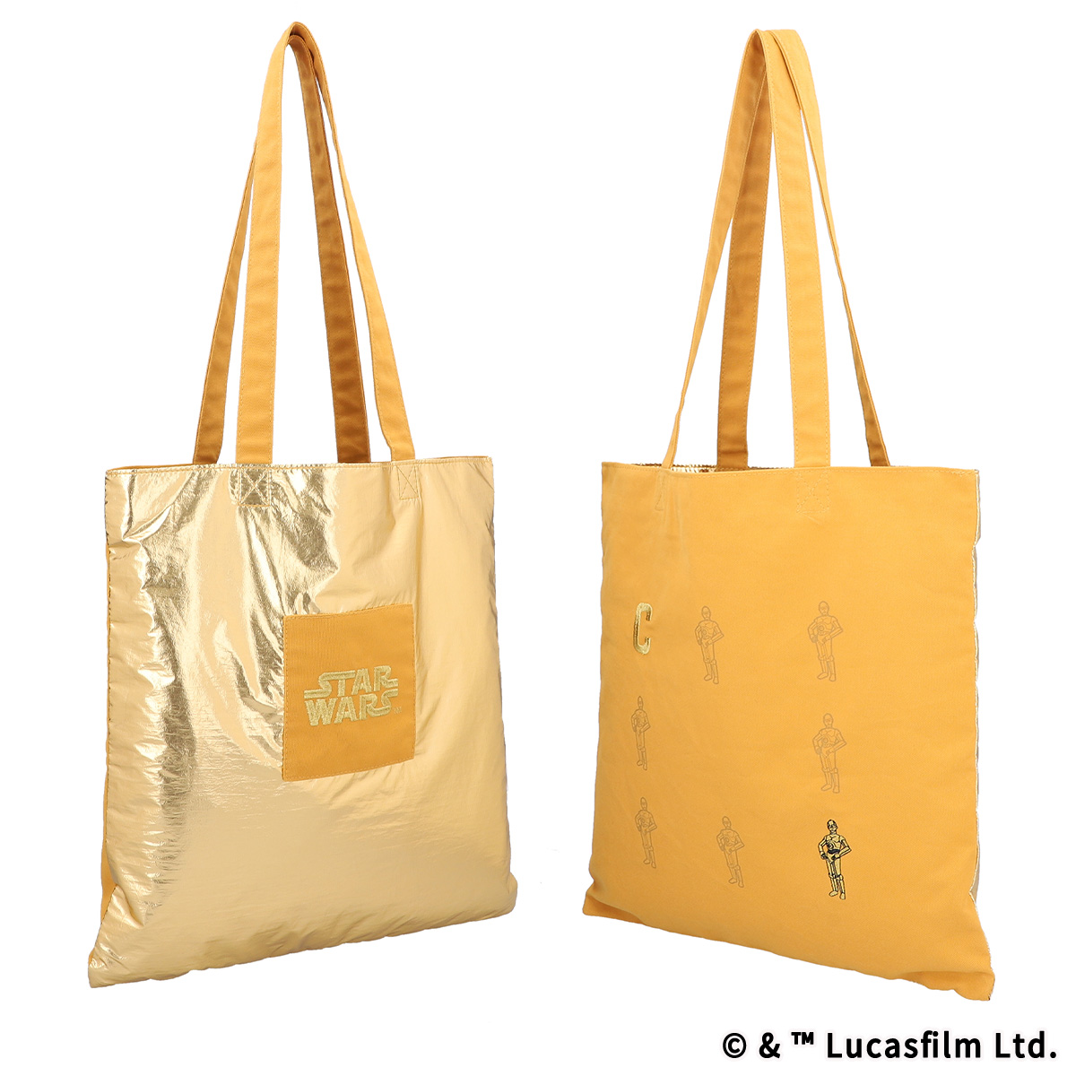 STAR WARS　COLORS　トートバッグ　C-3PO