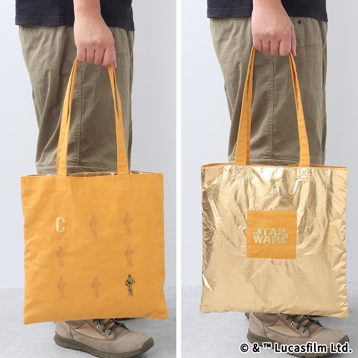 STAR WARS COLORS トートバッグ C-3PO | スター・ウォーズ ストア by