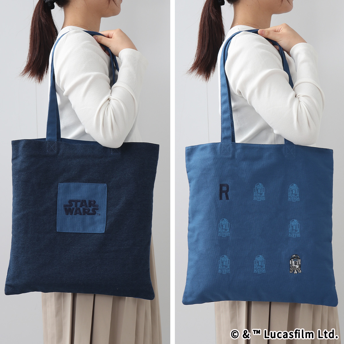 STAR WARS　COLORS　トートバッグ　R2-D2