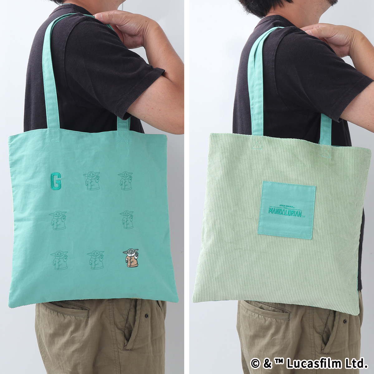 The Mandalorian　COLORS　トートバッグ　グローグー