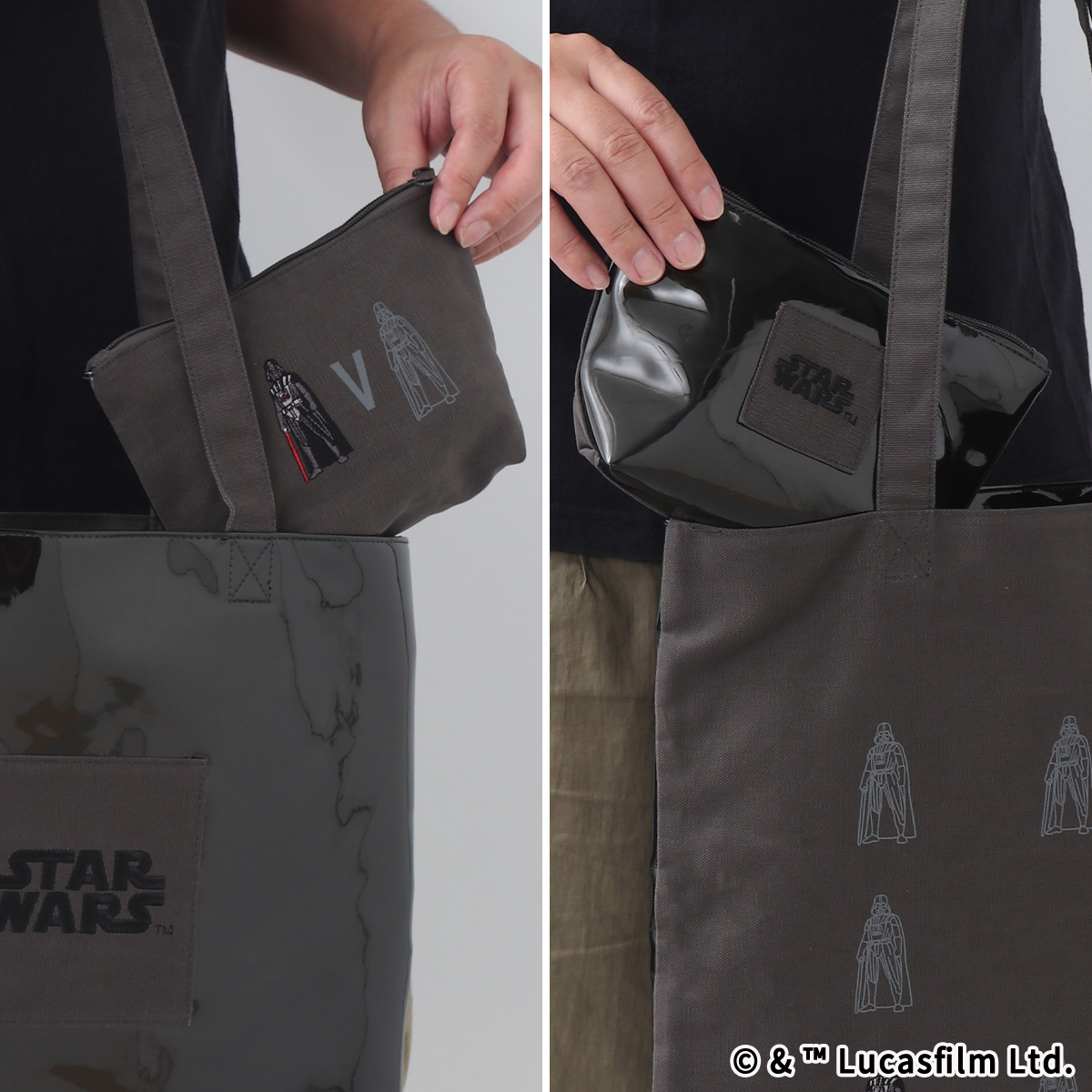 STAR WARS　COLORS　ポーチ　ダース・ベイダー