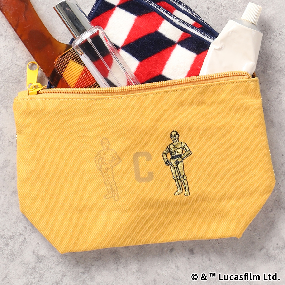 STAR WARS　COLORS　ポーチ　C-3PO