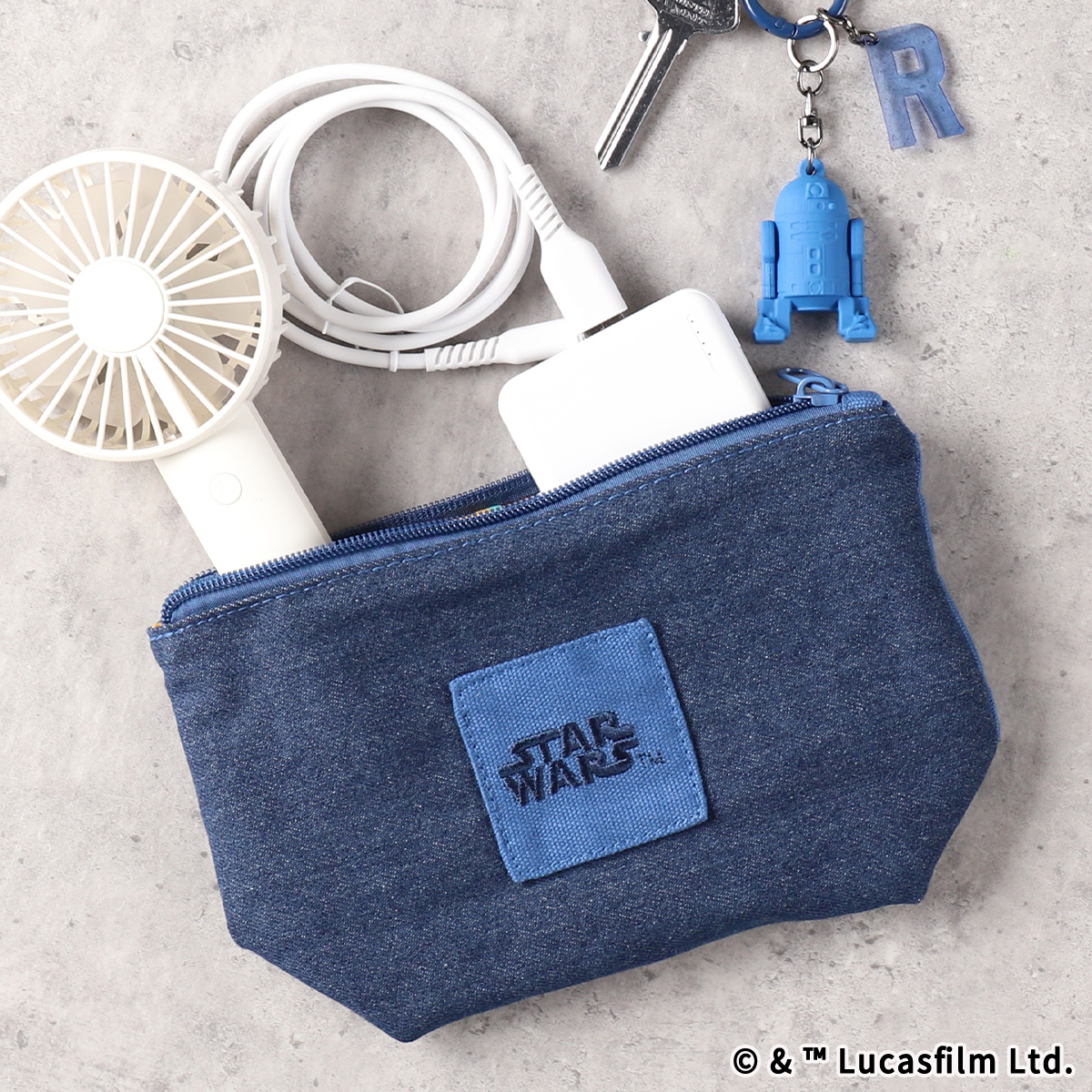 STAR WARS　COLORS　ポーチ　R2-D2