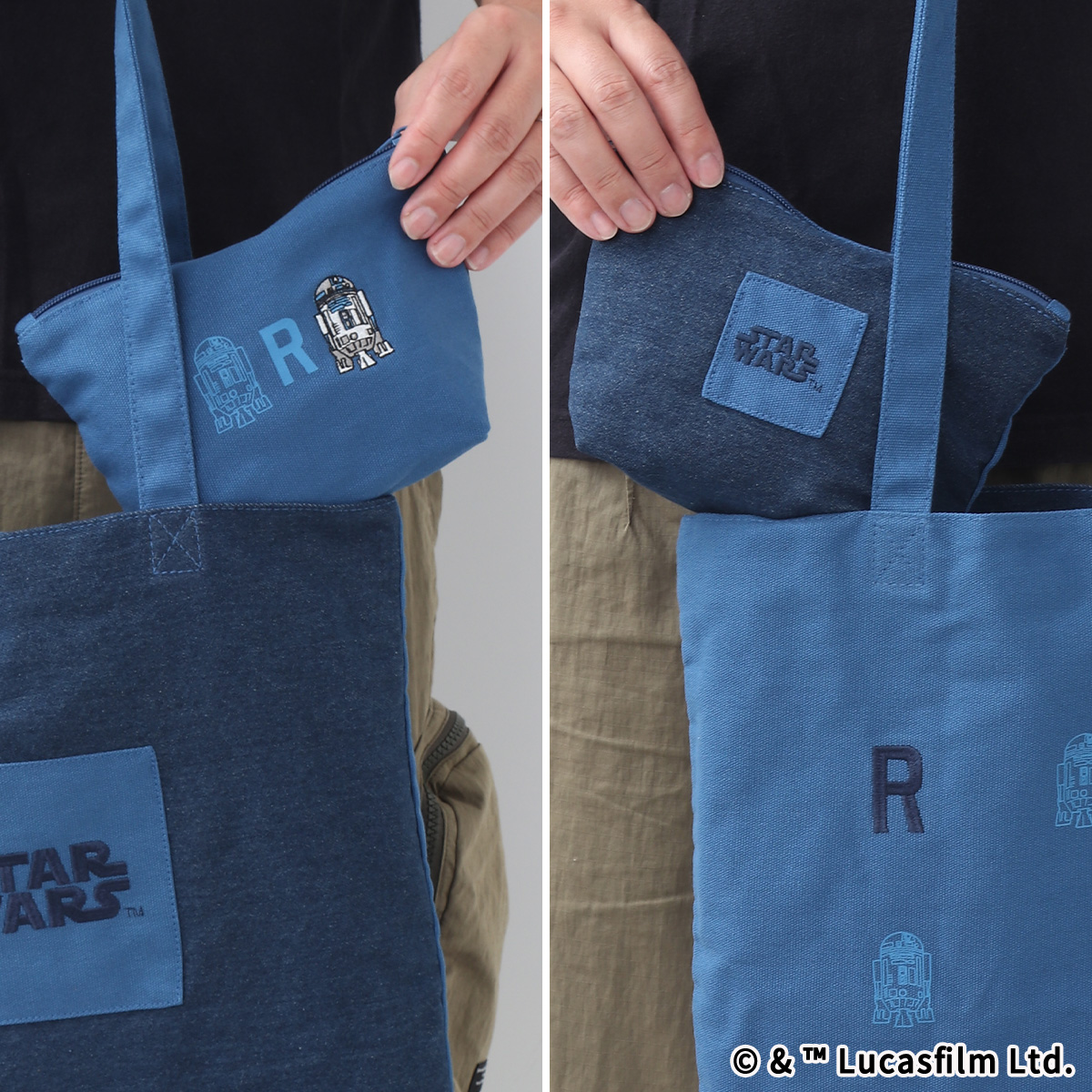 STAR WARS　COLORS　ポーチ　R2-D2
