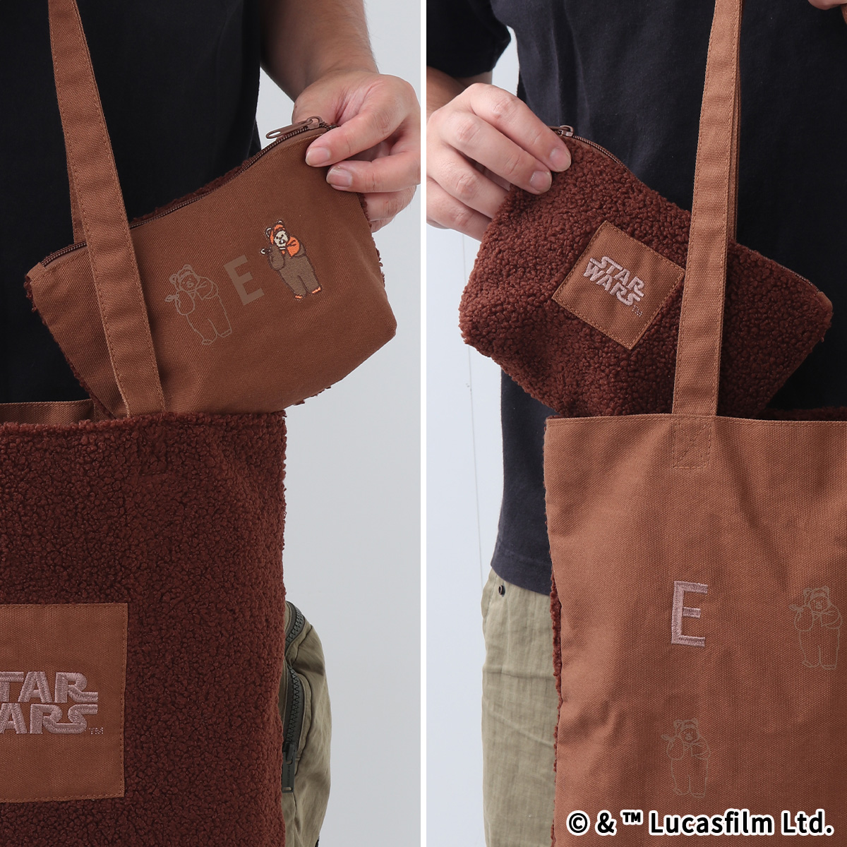 STAR WARS　COLORS　ポーチ　イウォーク