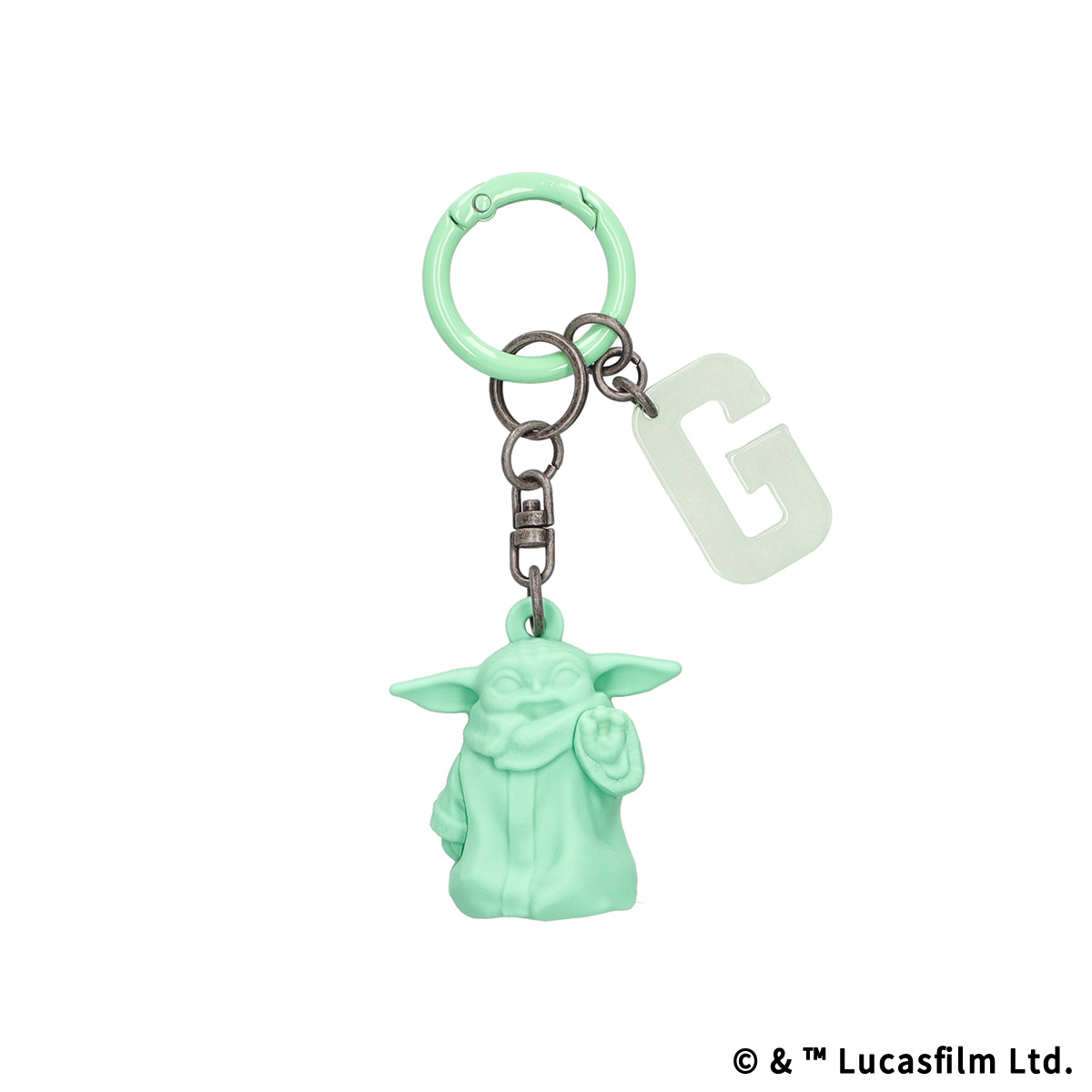 アルティーリ千葉　Glow in the Dark シールド型 キーホルダー The Mandalorian COLORS キーチャーム グローグー | スター・ウォーズ