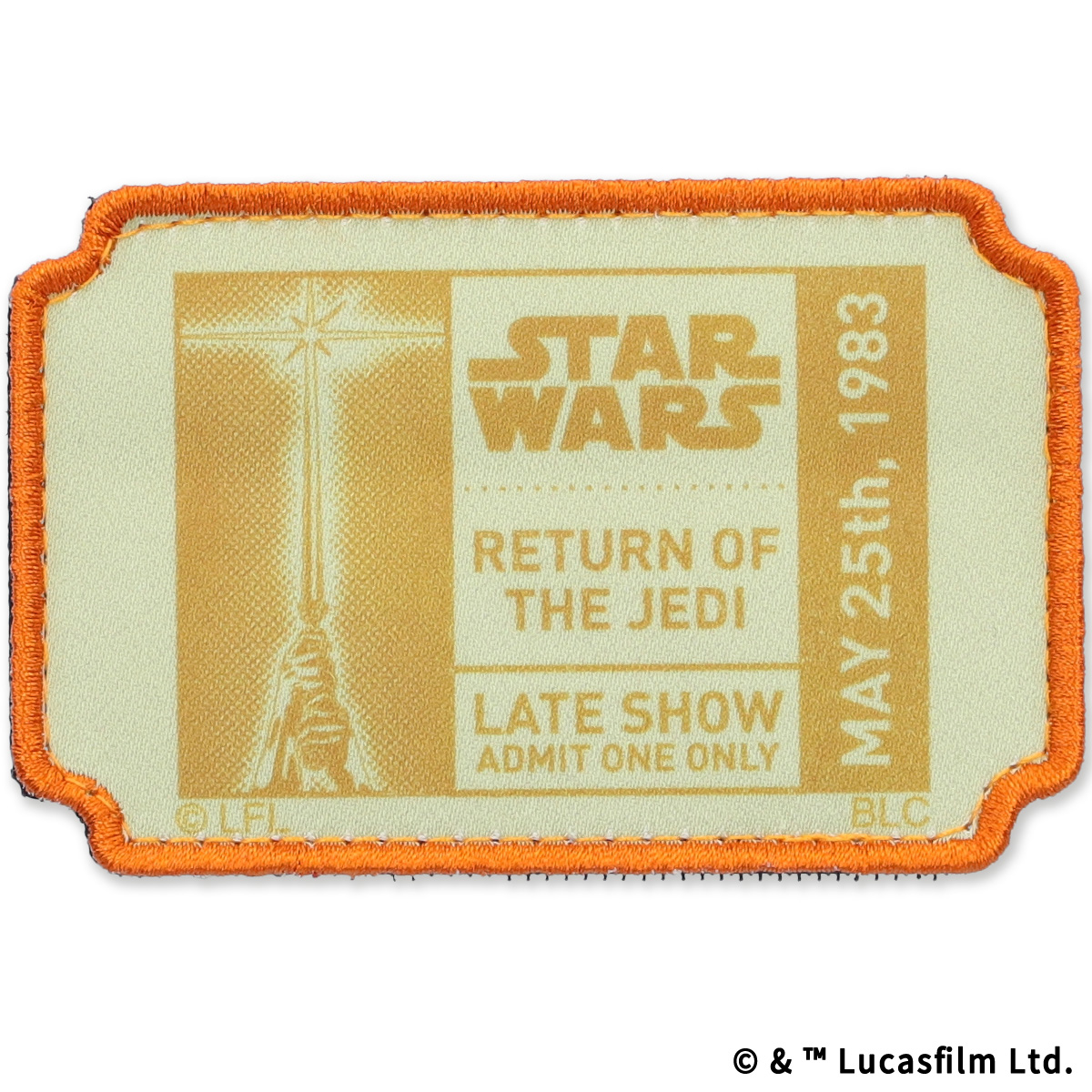 STAR WARS eLab プリントワッペン RETURN OF THE JEDI チケット
