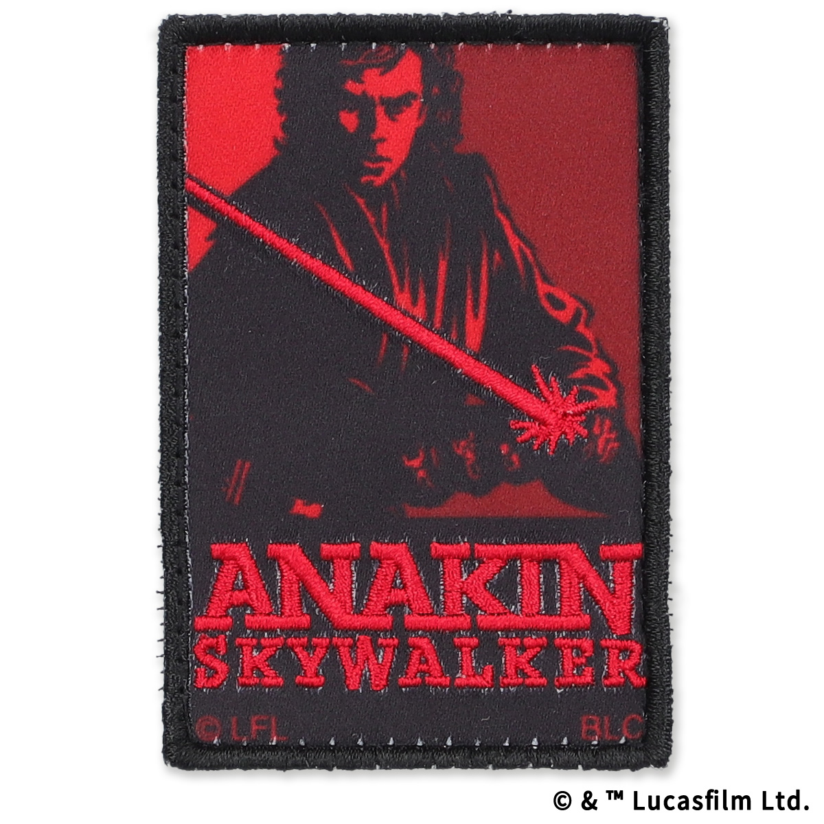 STAR WARS eLab プリント刺繍ワッペン アナキン・スカイウォーカー