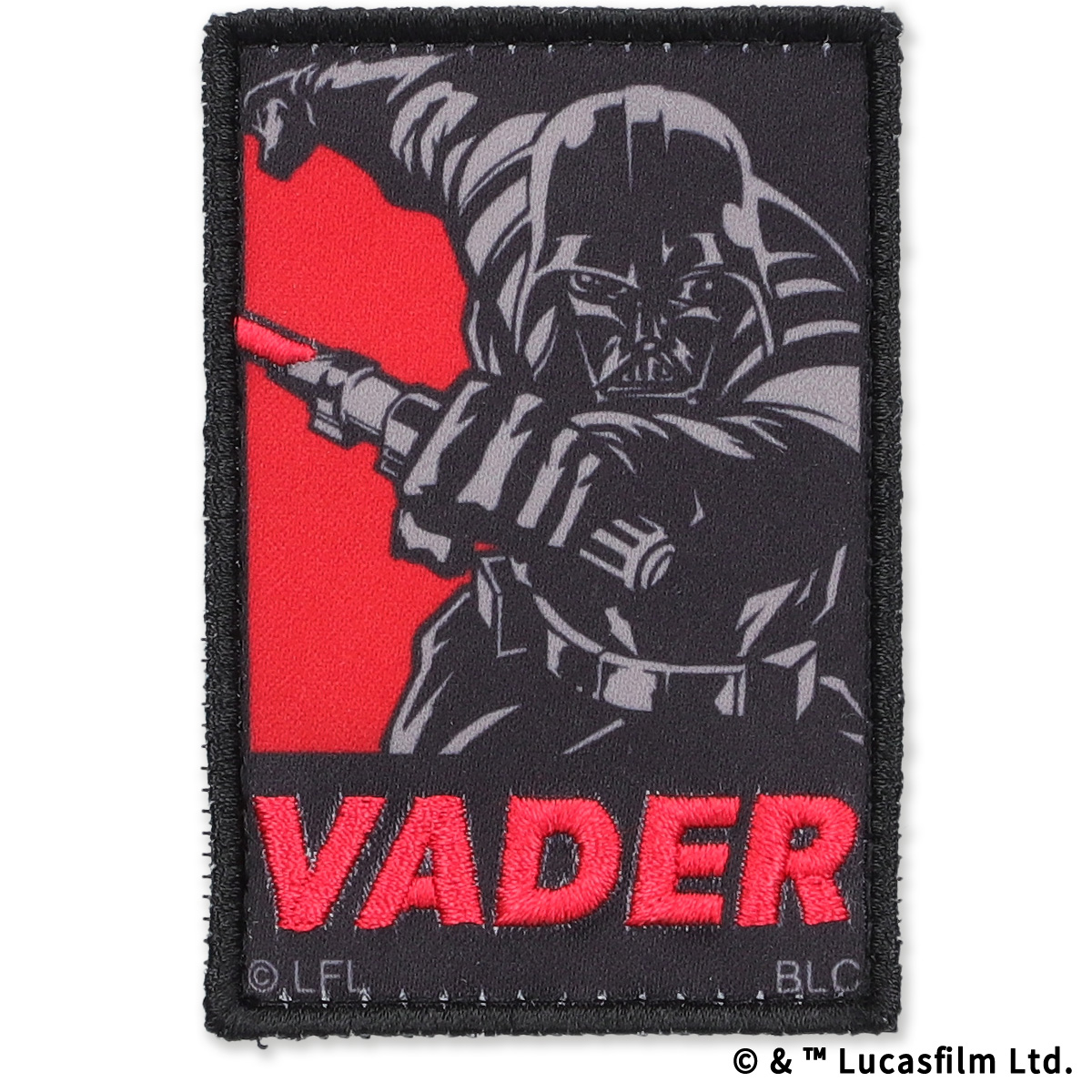 STAR WARS eLab プリント刺繍ワッペン ダース・ベイダー