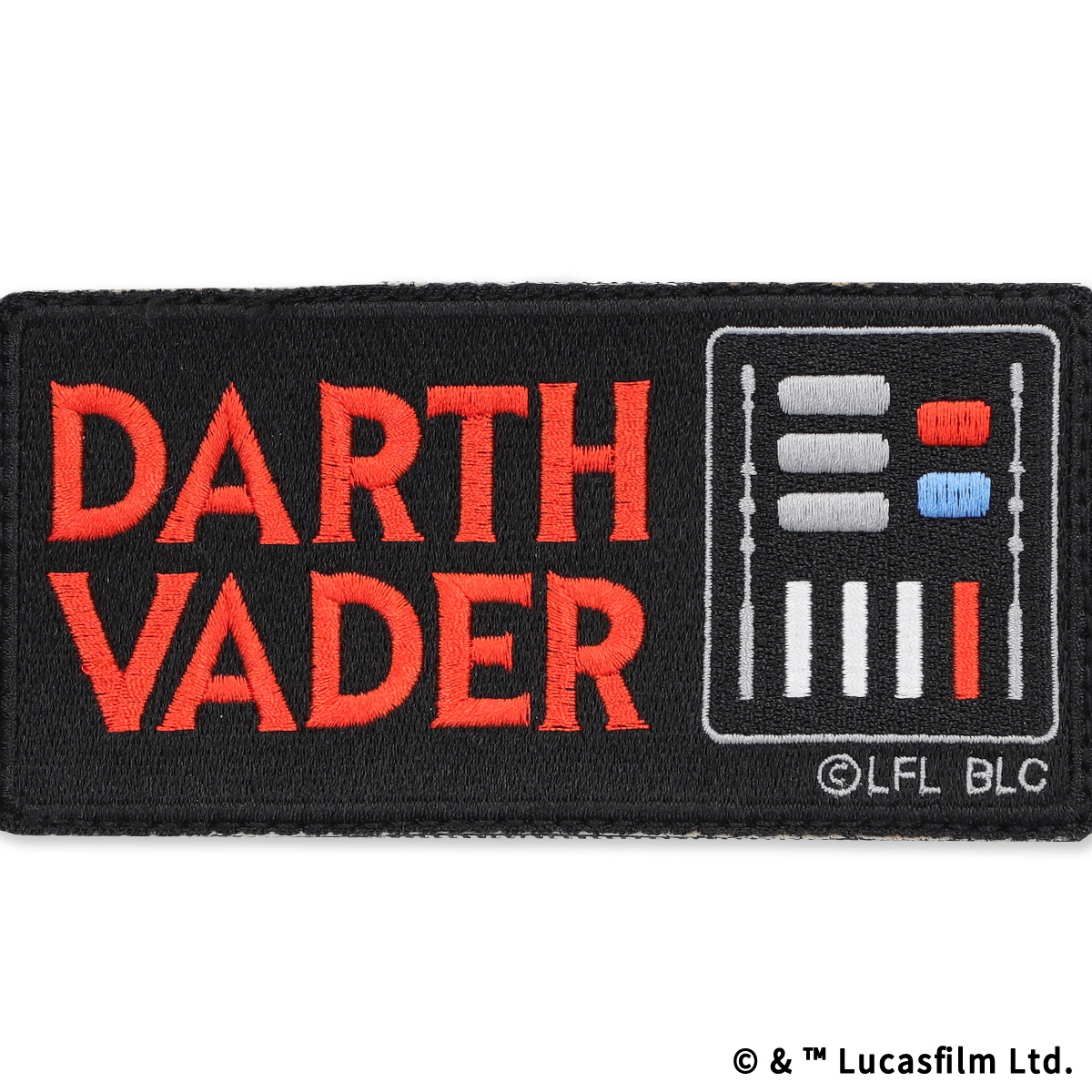 STAR WARS eLab 刺繍ワッペン ダース・ベイダー 胸部プレート