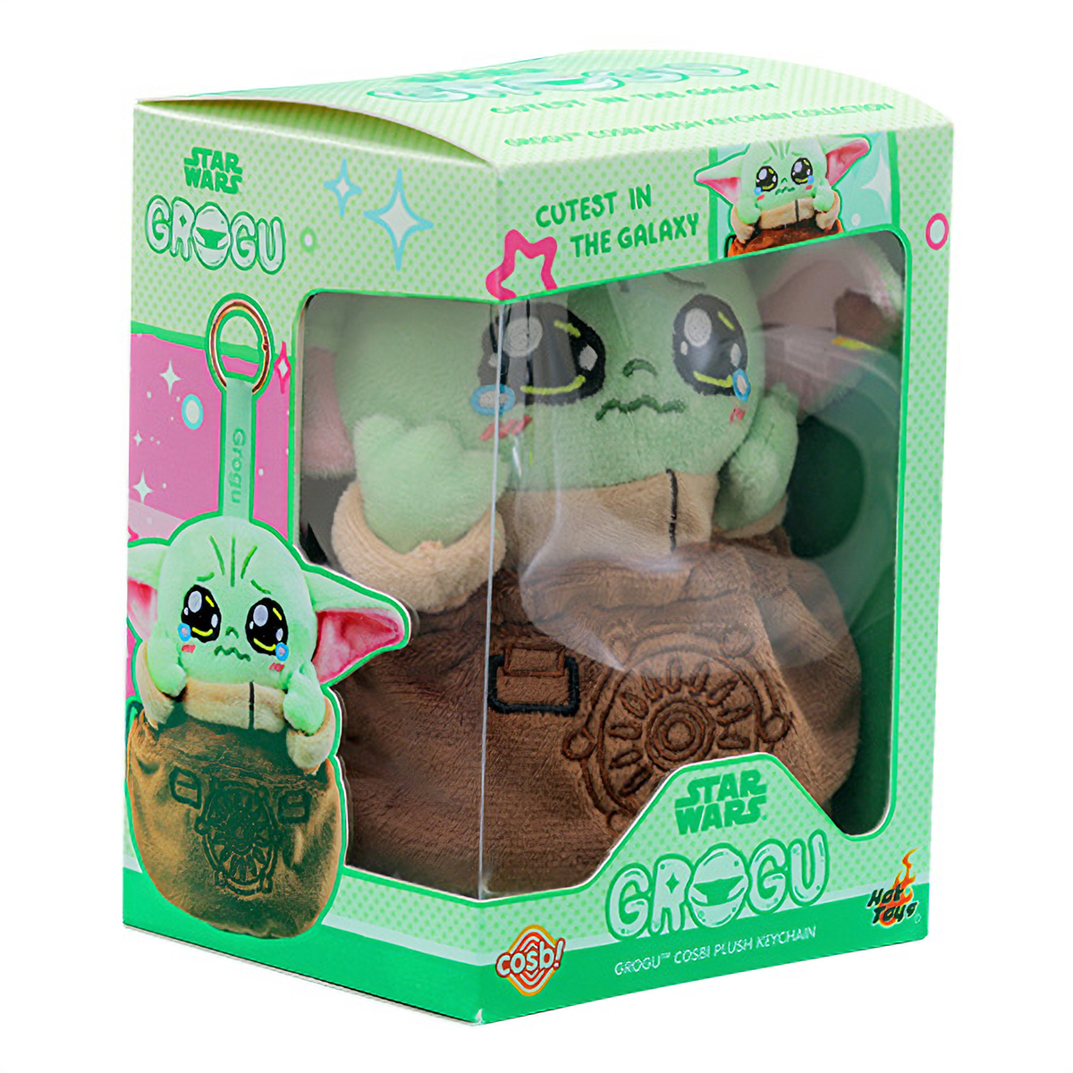 コスビ・ぬいぐるみ スター・ウォーズ／グローグー：キューテスト・イン・ザ・ギャラクシー 巾着バッグ