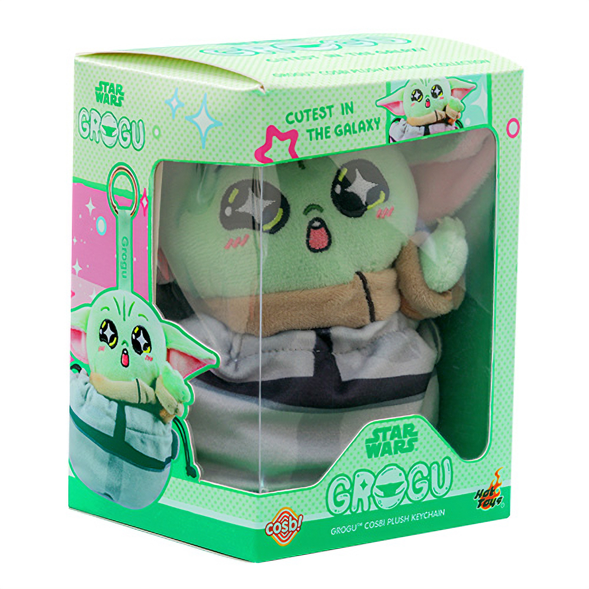 コスビ・ぬいぐるみ スター・ウォーズ／グローグー：キューテスト・イン・ザ・ギャラクシー  マンダロリアンのヘルメット