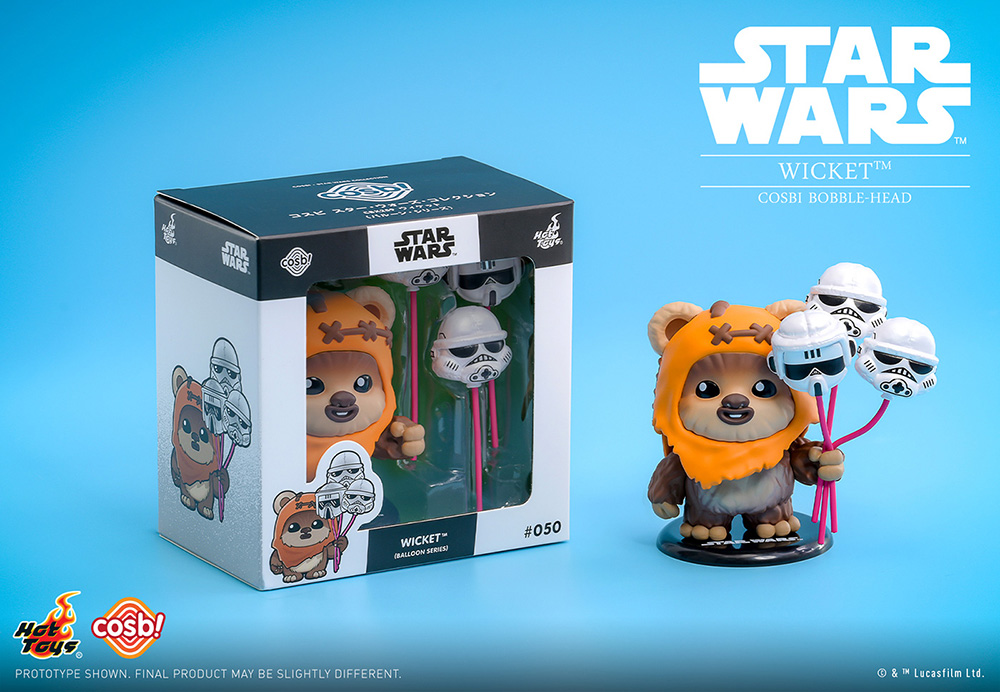 【コスビ】スター・ウォーズ・コレクション　#050　ウィケット（バルーン・シリーズ）［映画『スター・ウォーズ』］