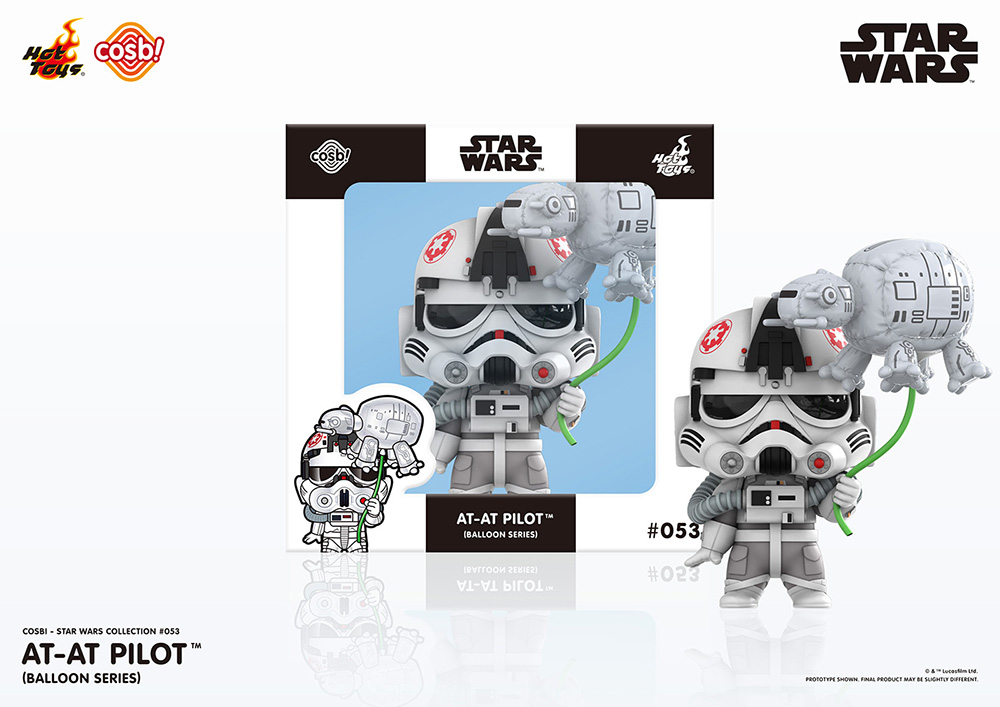 【コスビ】スター・ウォーズ・コレクション　#053　AT-ATパイロット（バルーン・シリーズ）［映画『スター・ウォーズ』］