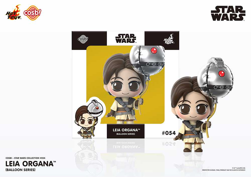 【コスビ】スター・ウォーズ・コレクション　#054　レイア・オーガナ（バルーン・シリーズ）［映画『スター・ウォーズ』］