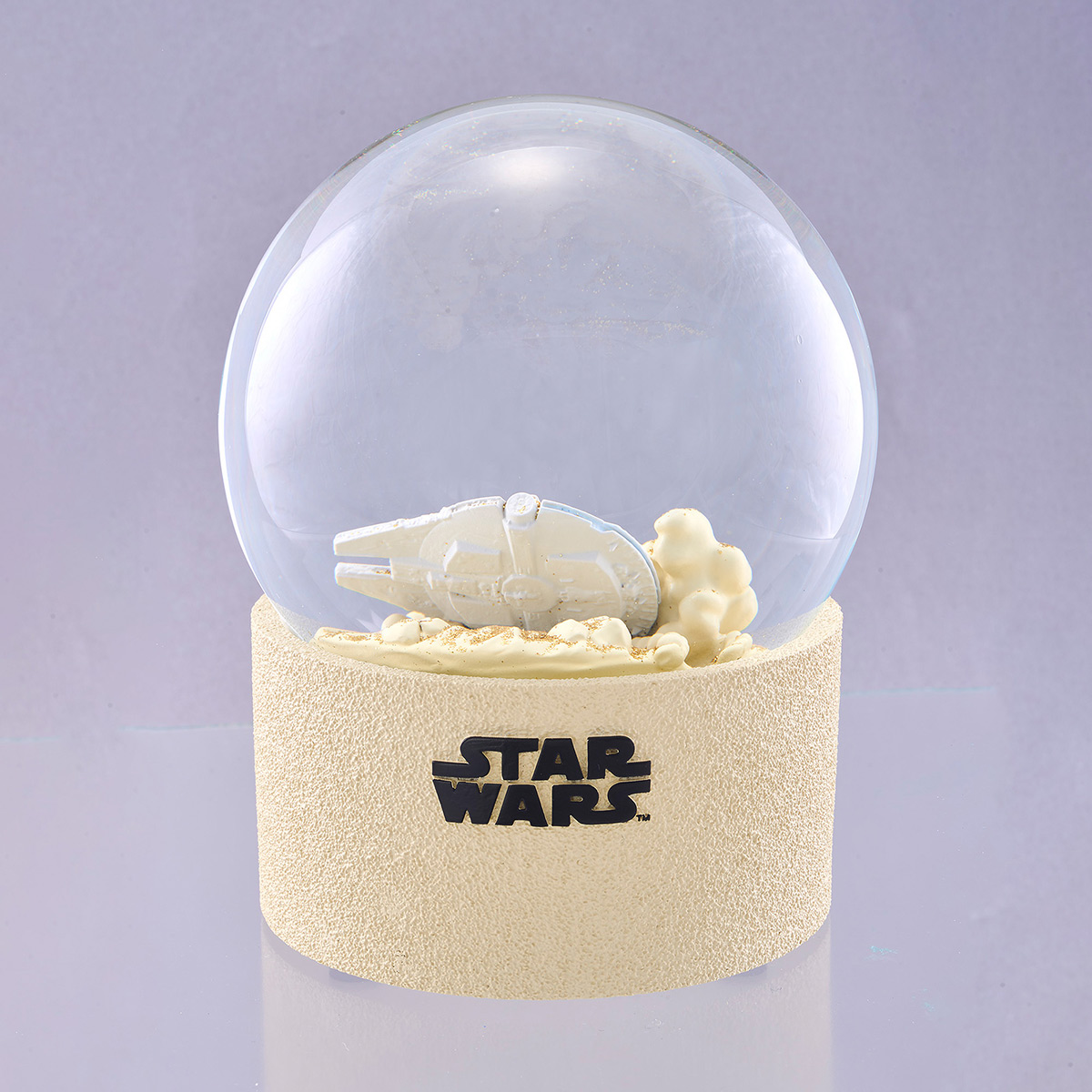 STAR WARS ギミック付スノードーム ミレニアムファルコン（彩色Ver.）