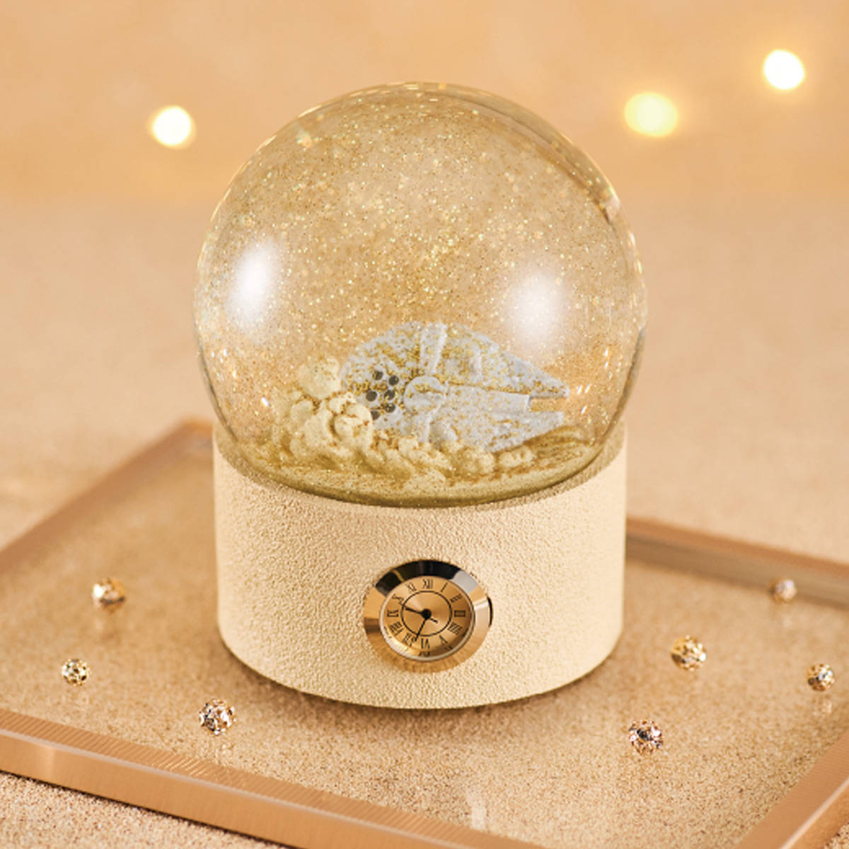 STAR WARS ギミック付スノードーム ミレニアムファルコン（彩色Ver.）