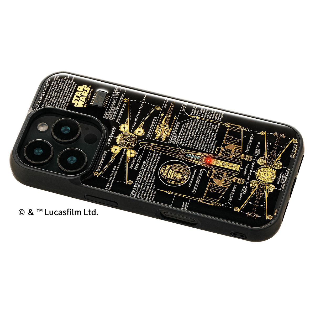 FLASH X-WING 基板アート iPhone 16 Pro ケース