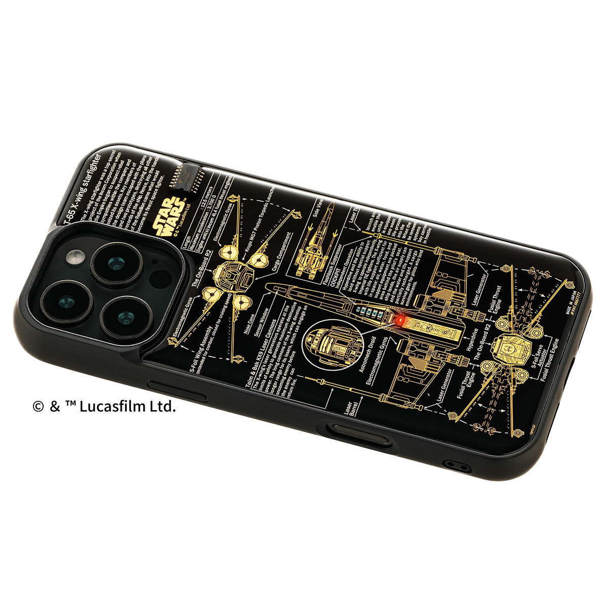 FLASH X-WING 基板アート iPhone 16 Pro Max ケース