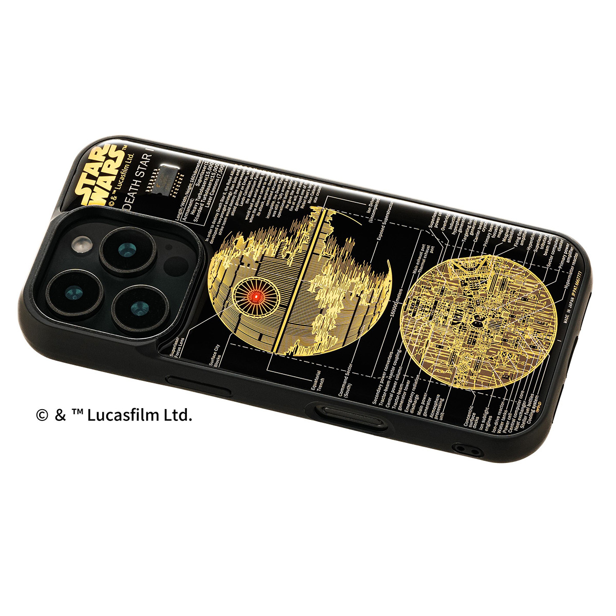 FLASH DEATH STAR 基板アートiPhone 16 Pro ケース
