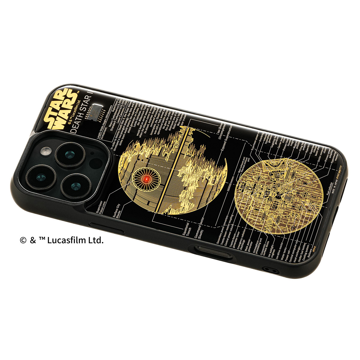 FLASH DEATH STAR 基板アートiPhone 16 Pro Maxケース