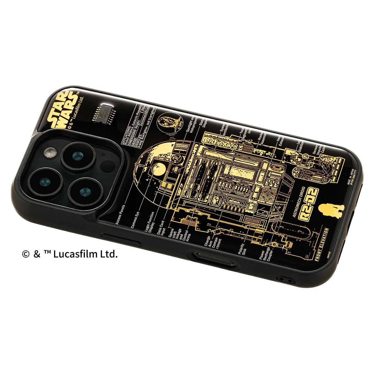 FLASH R2-D2 基板アートiPhone 16 Pro ケース