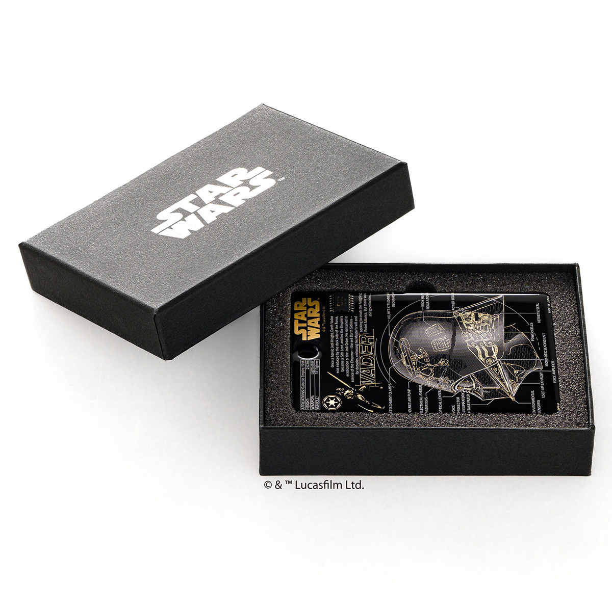 FLASH Darth Vader 基板アート ICカード ケース