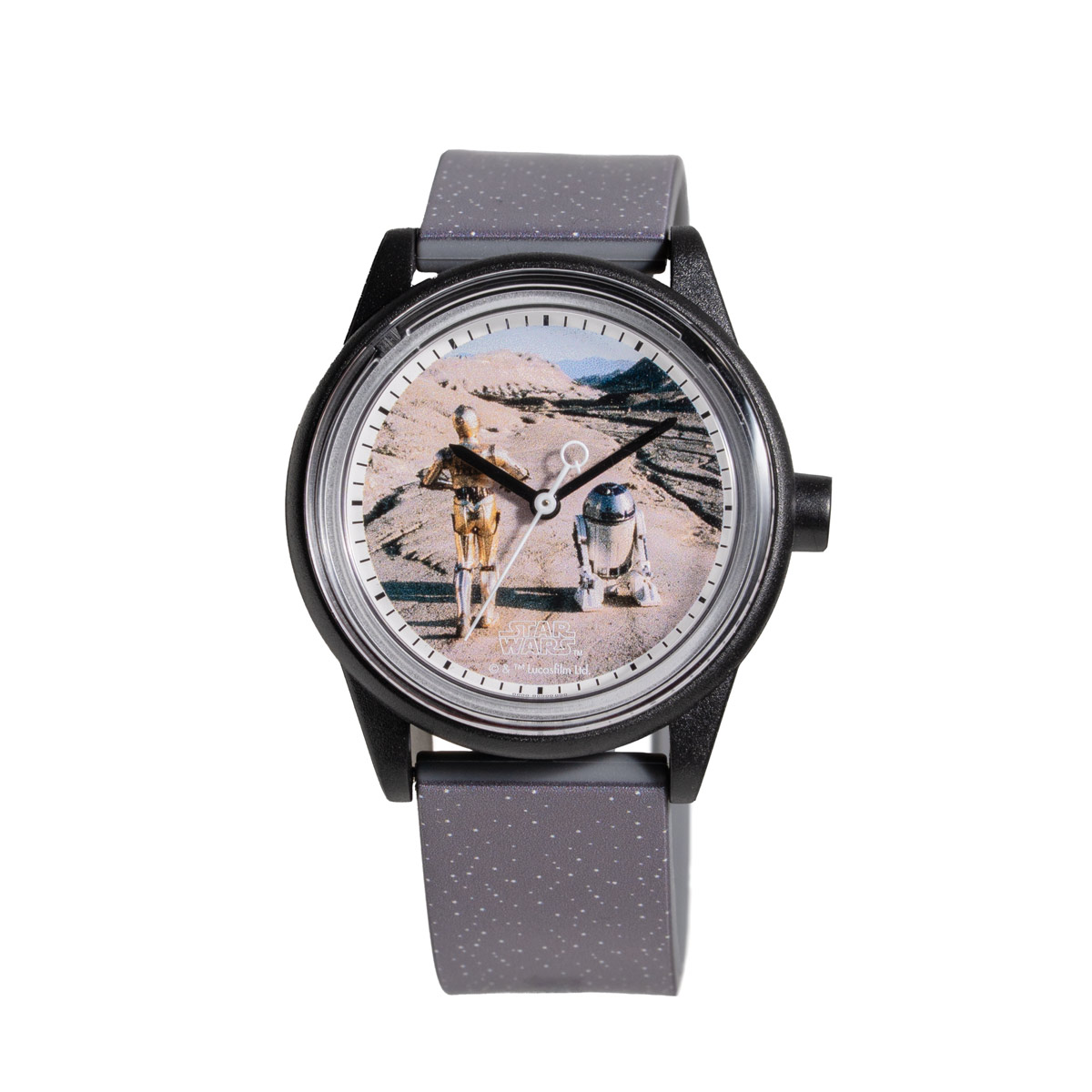 Q&Q SmileSolar STAR WARS Collection R2-D2&C-3PO