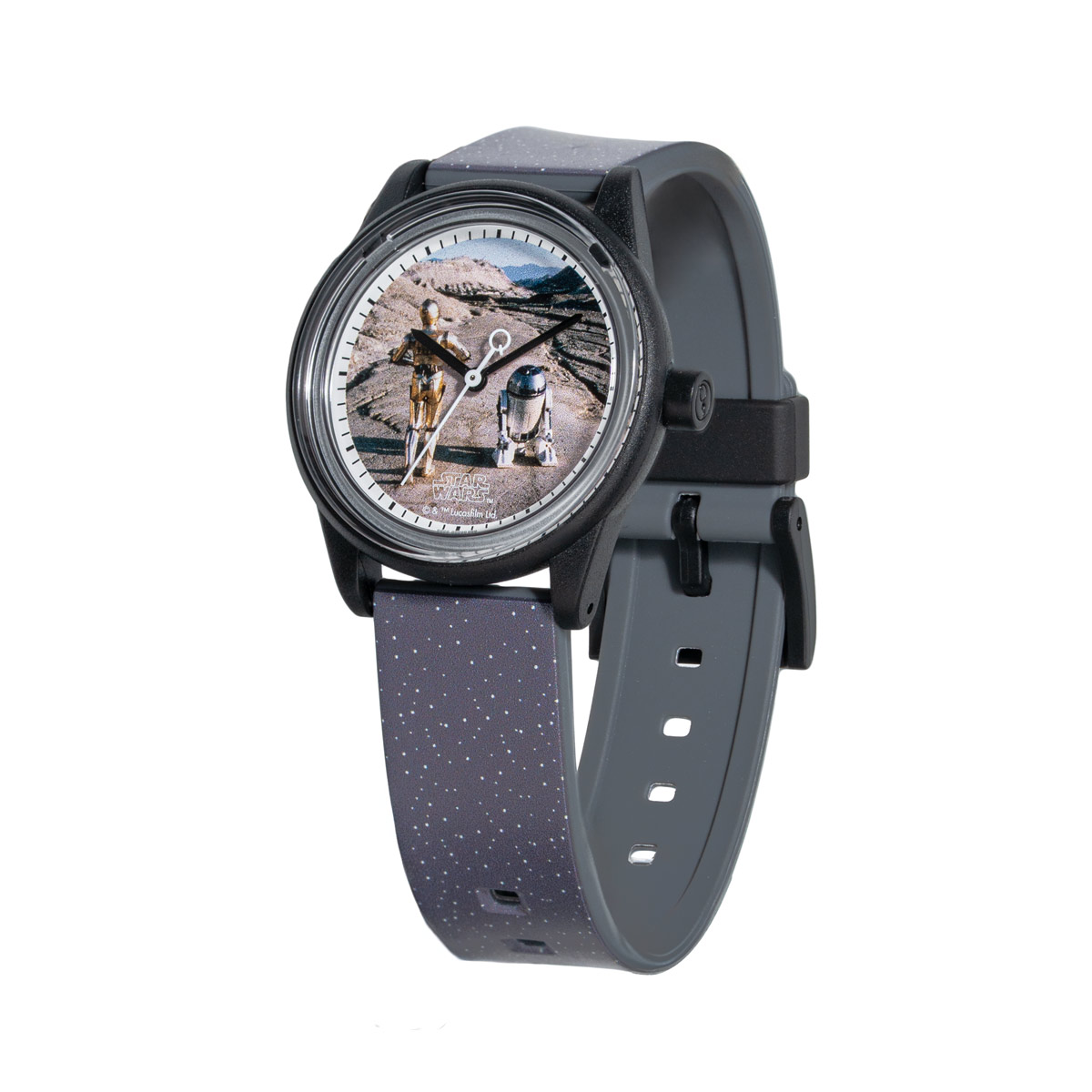 Q&Q SmileSolar STAR WARS Collection R2-D2&C-3PO