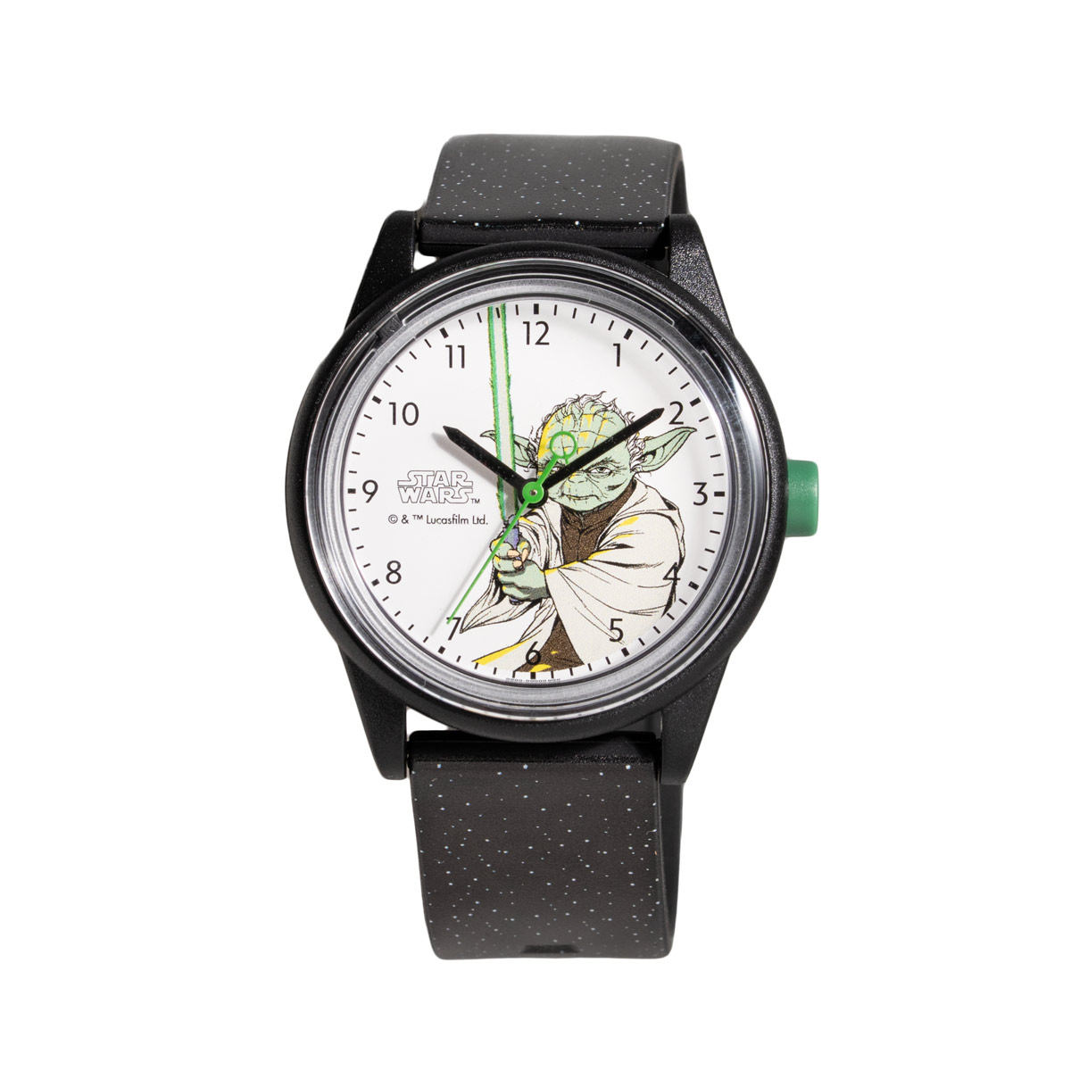 Q&Q SmileSolar STAR WARS Collection Yoda