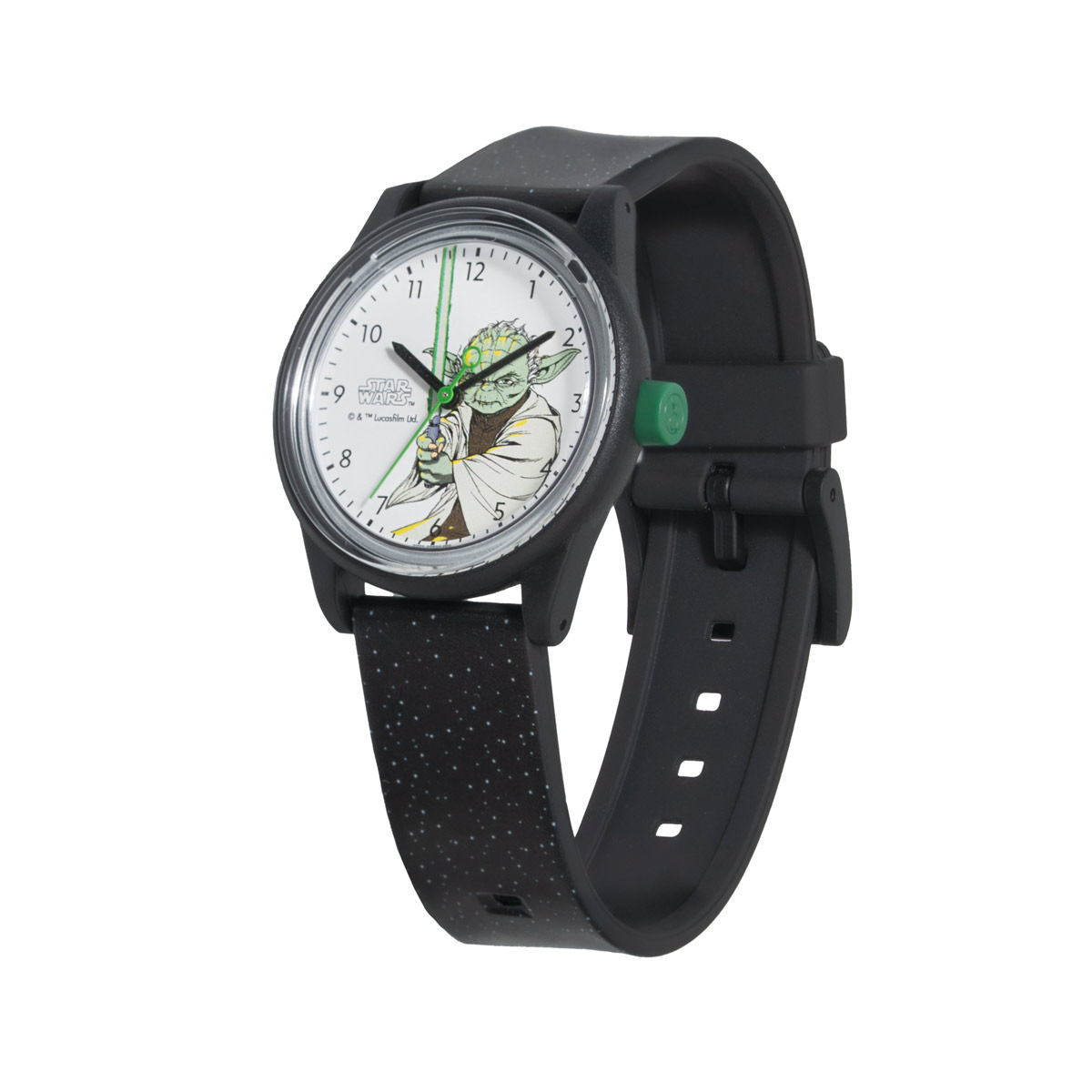 Q&Q SmileSolar STAR WARS Collection Yoda