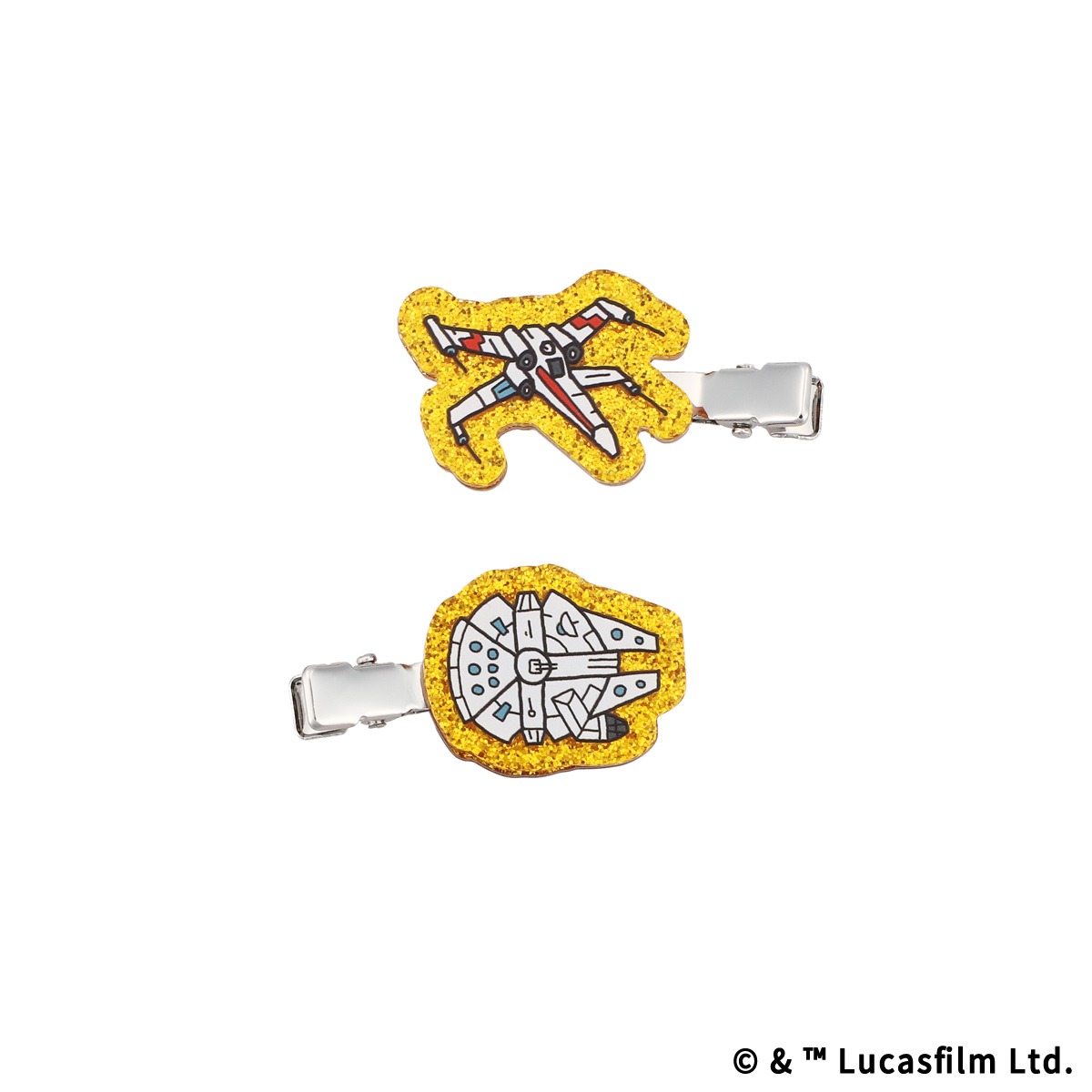 STARWARS ミレニアム 前髪クリップ 2個セット