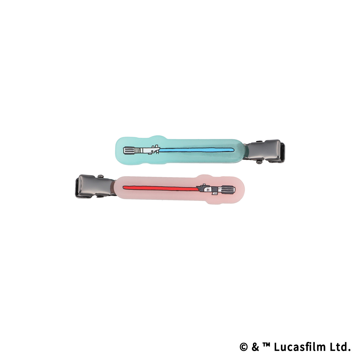 STARWARS ジェダイ＆シス 前髪クリップ  2個セット