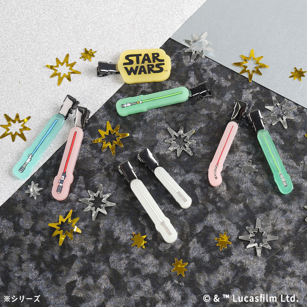 STARWARS ジェダイ＆シス 前髪クリップ  2個セット