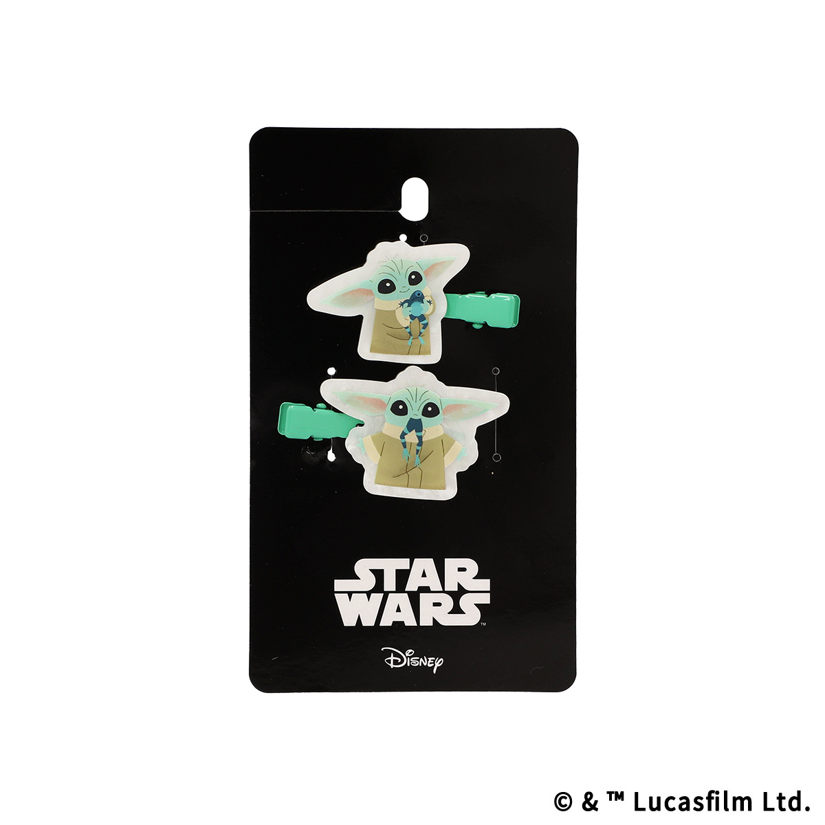 STARWARS グローグー＆カエル 前髪クリップ  2個セット