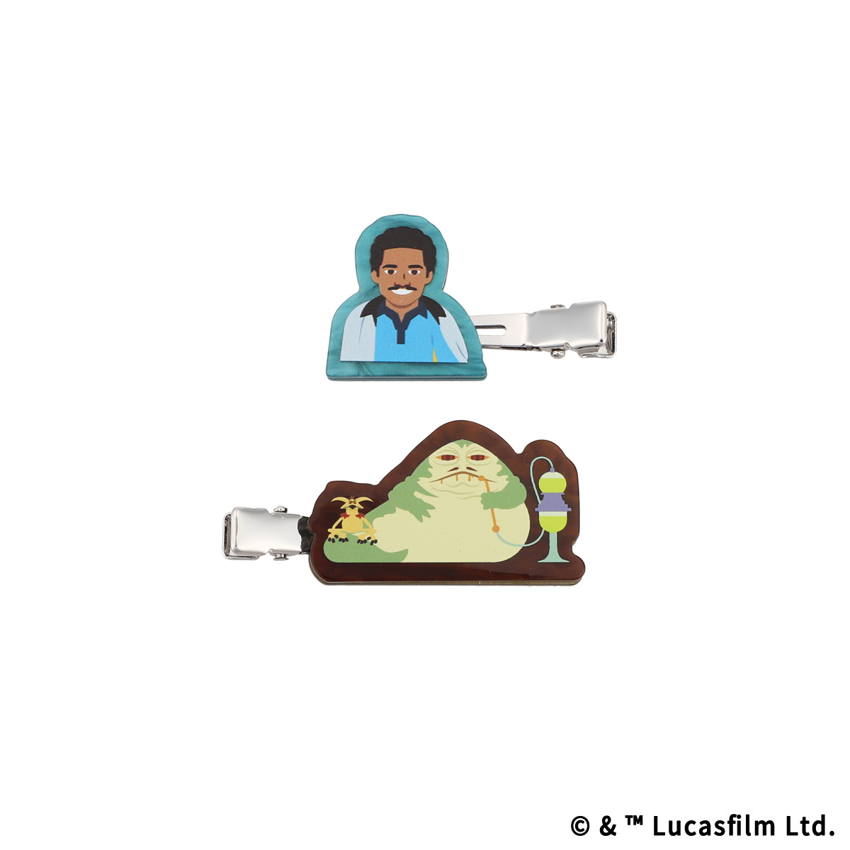 STARWARS ジャバ 前髪クリップ  2個セット