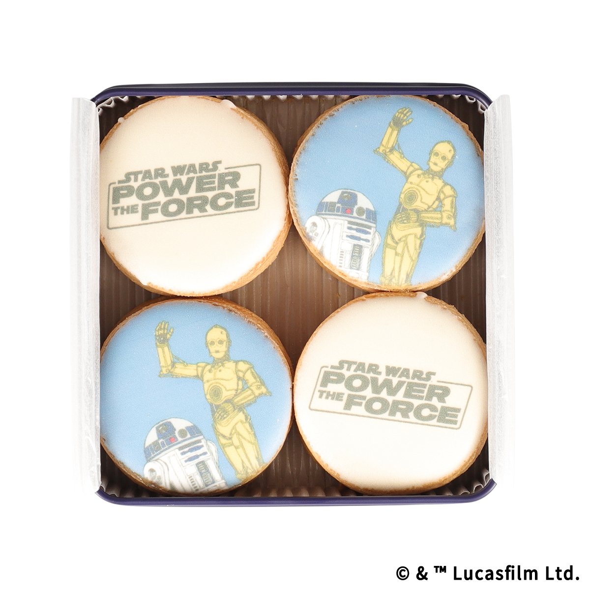 STAR WARS POWER THE FORCE クッキー缶