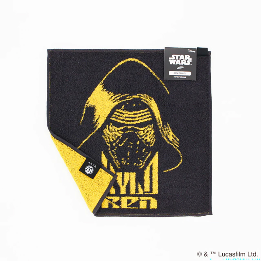 スターウォーズ 盾絵 カイロ・レン WARP』 「STAR WARS」 ミニタオル +4 「カイロ・レン」 ブラック
